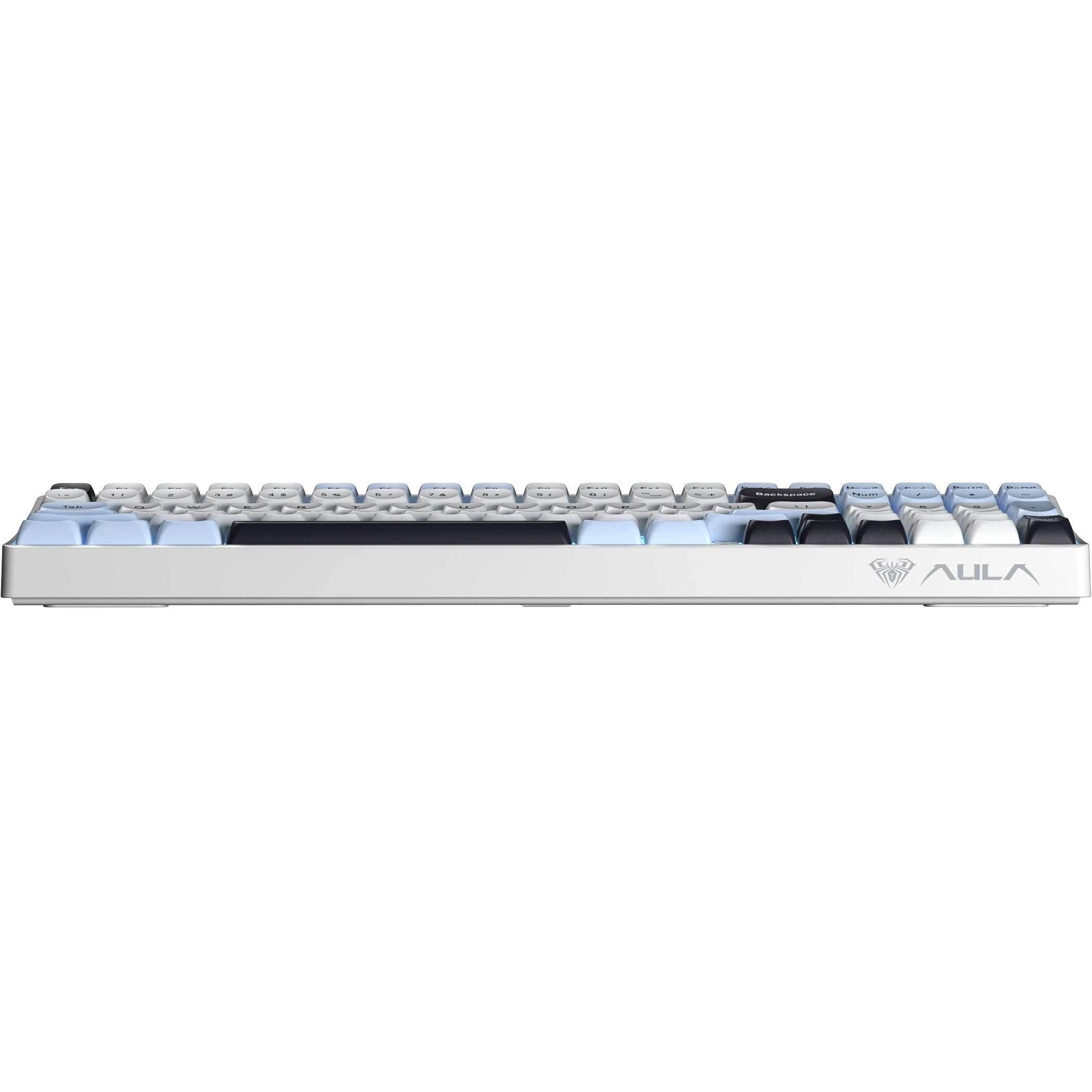 Клавіатура бездротова AULA S100 Pro KRGD Brown Switch White/Black (6948391205755)