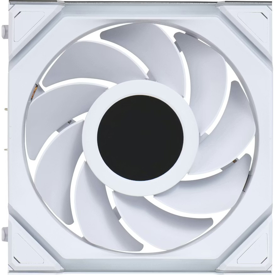 Комплект вентиляторів LIAN LI Uni Fan SL Wireless LCD 120 Reverse Blade White 3-Pack (G99.12RSLLCD1W3W.00)
