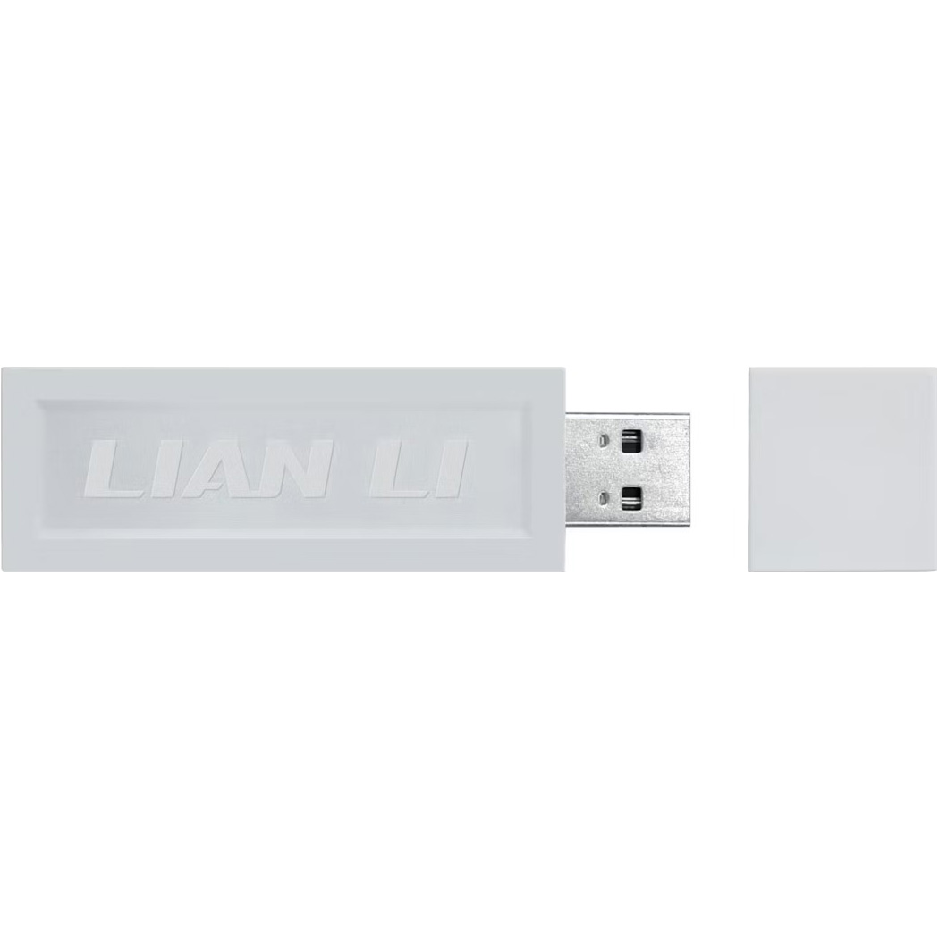 Комплект вентиляторів LIAN LI Uni Fan SL Wireless LCD 120 Reverse Blade White 3-Pack (G99.12RSLLCD1W3W.00)