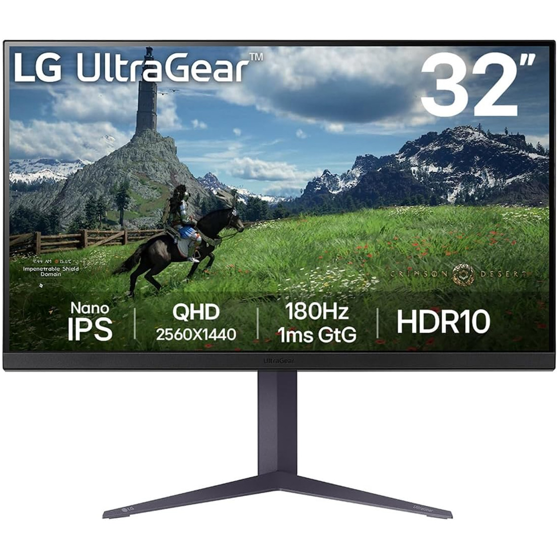 Монітор 31.5" LG UltraGear 32GS85Q-B