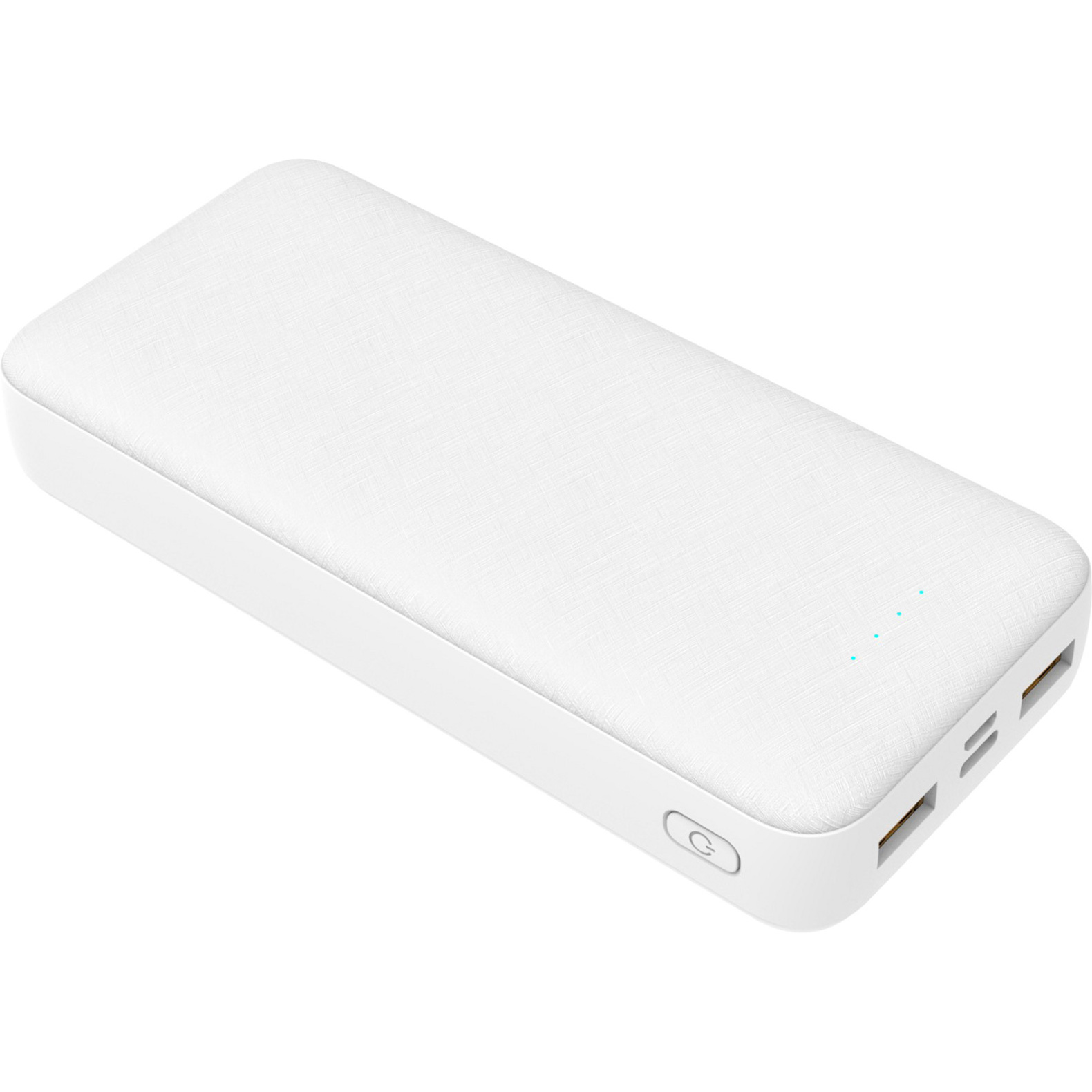 Повербанк PLATINET 3-in-1 Powerbank w/Type-C cable and Charger PD20W 20000mAh White (PMPB20SETW)