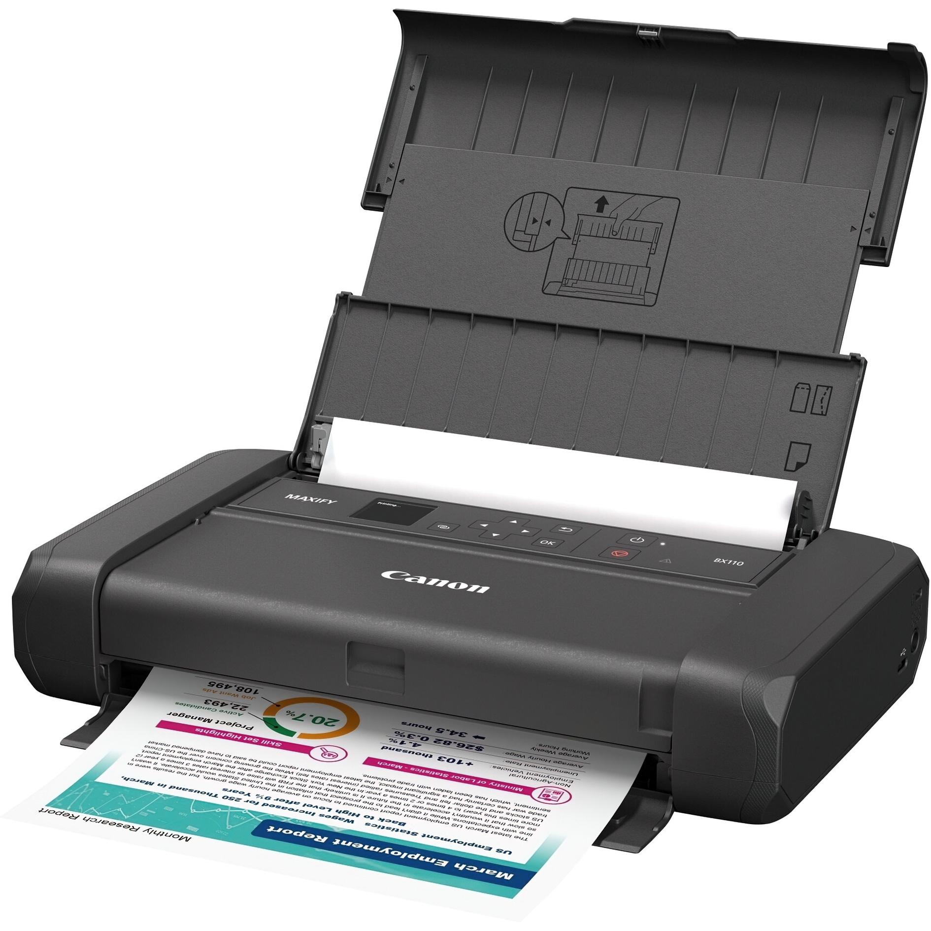 Портативный принтер CANON MAXIFY BX110 (7069C027)
