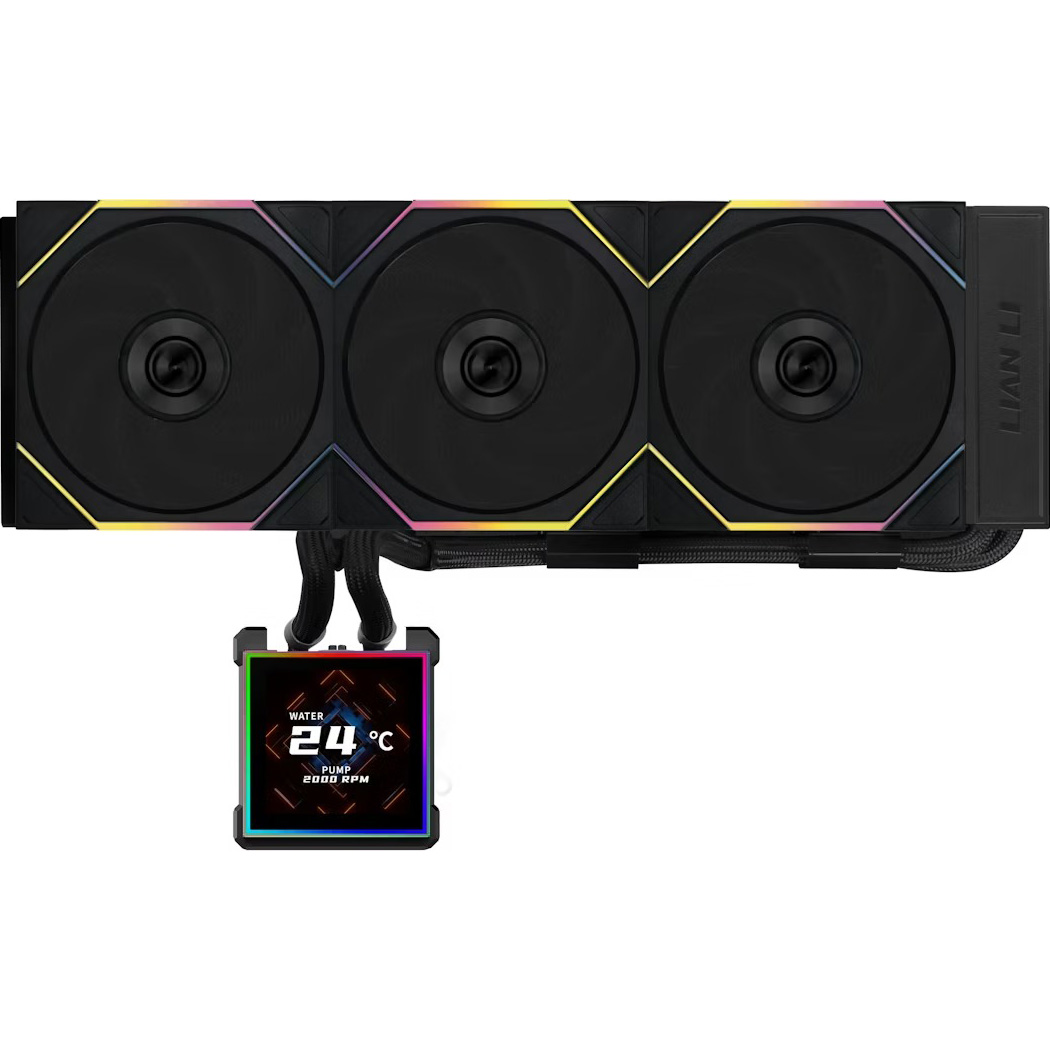 Система водяного охолодження LIAN LI HydroShift II LCD-S 360TL Black (G89.GHS2LCDS36TB.00)