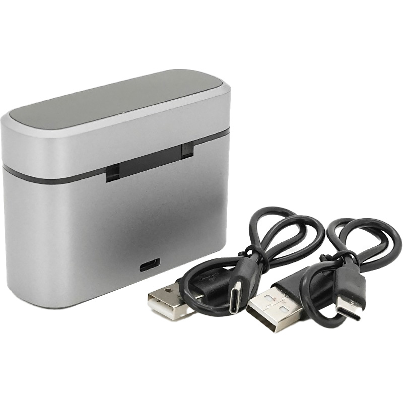 Бездротовий петличний мікрофон JMARY MW-15 2.4G wireless Microphone for Mobile Type-C Silver