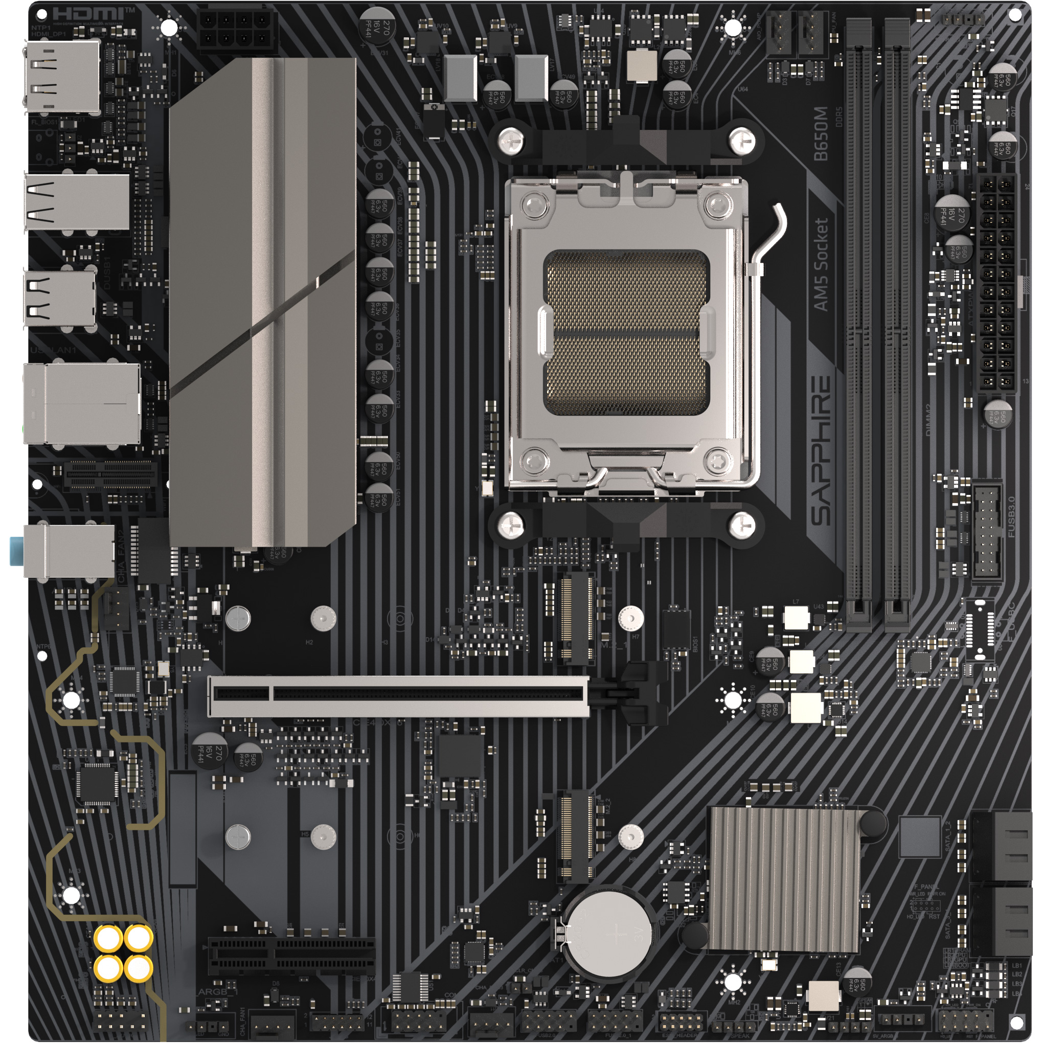 Материнская плата SAPPHIRE B650M-E (52112-04-40G)