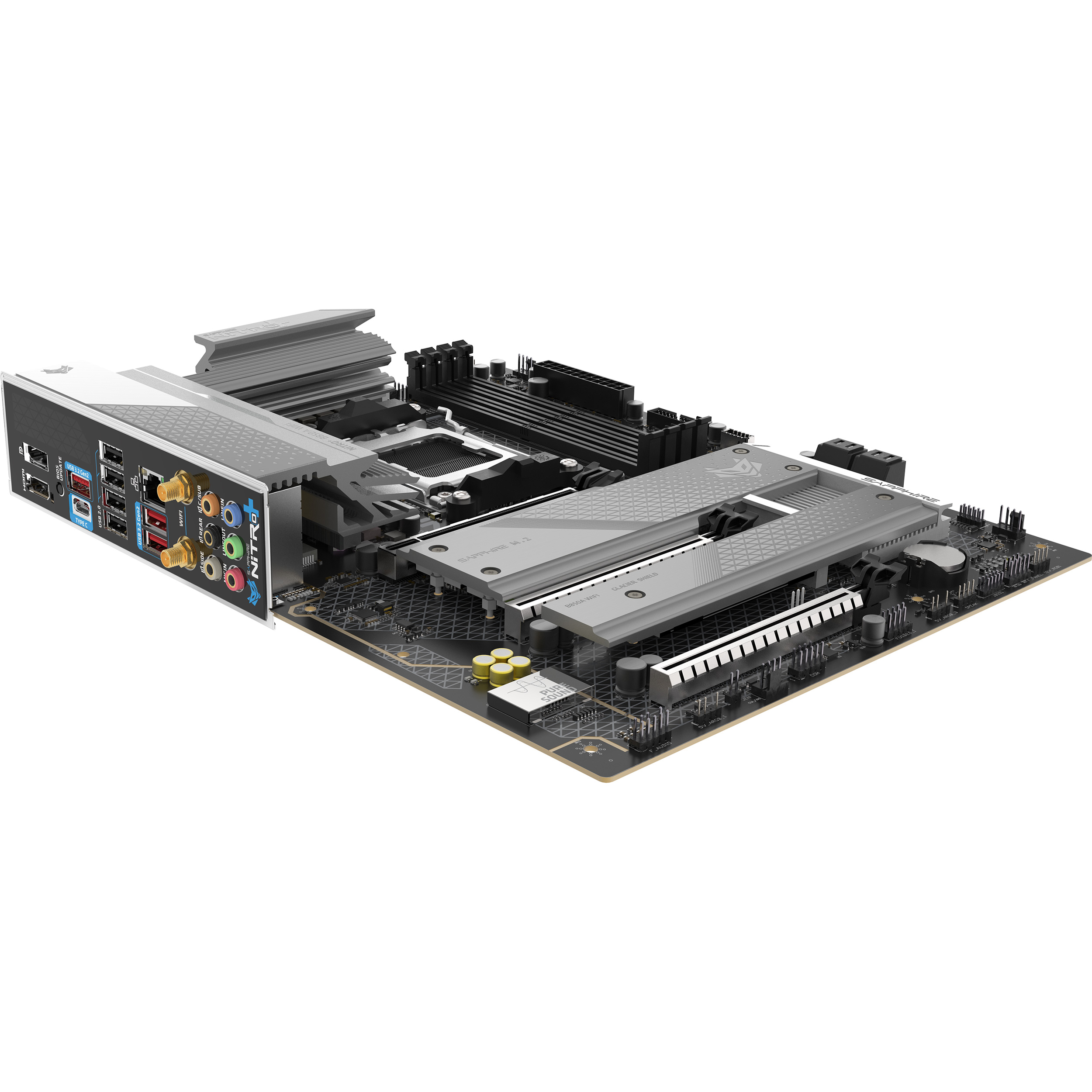 Материнская плата SAPPHIRE Nitro+ B850A WiFi 7 (52123-03-40G)