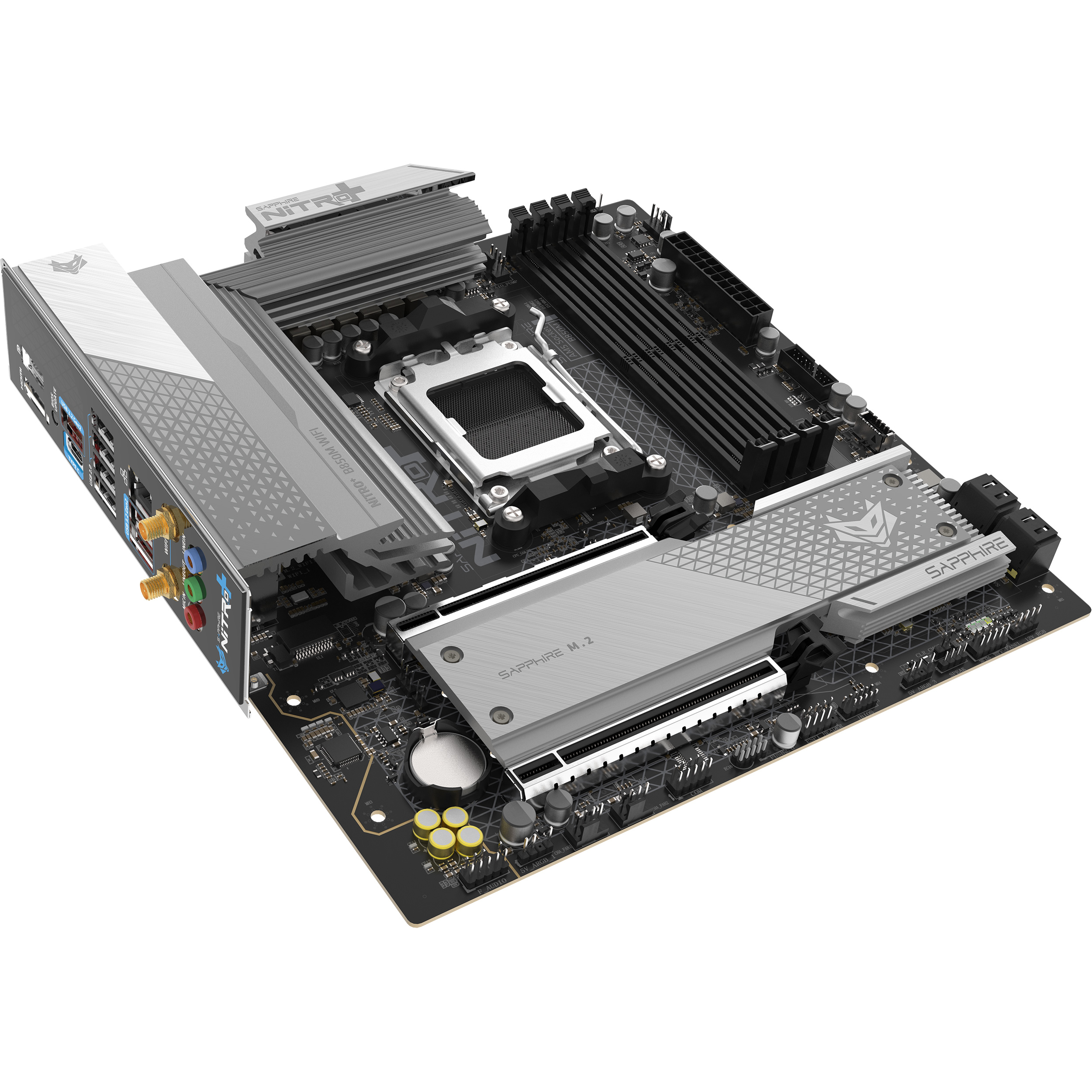 Материнська плата SAPPHIRE Nitro+ B850M WiFi (52123-01-40G)