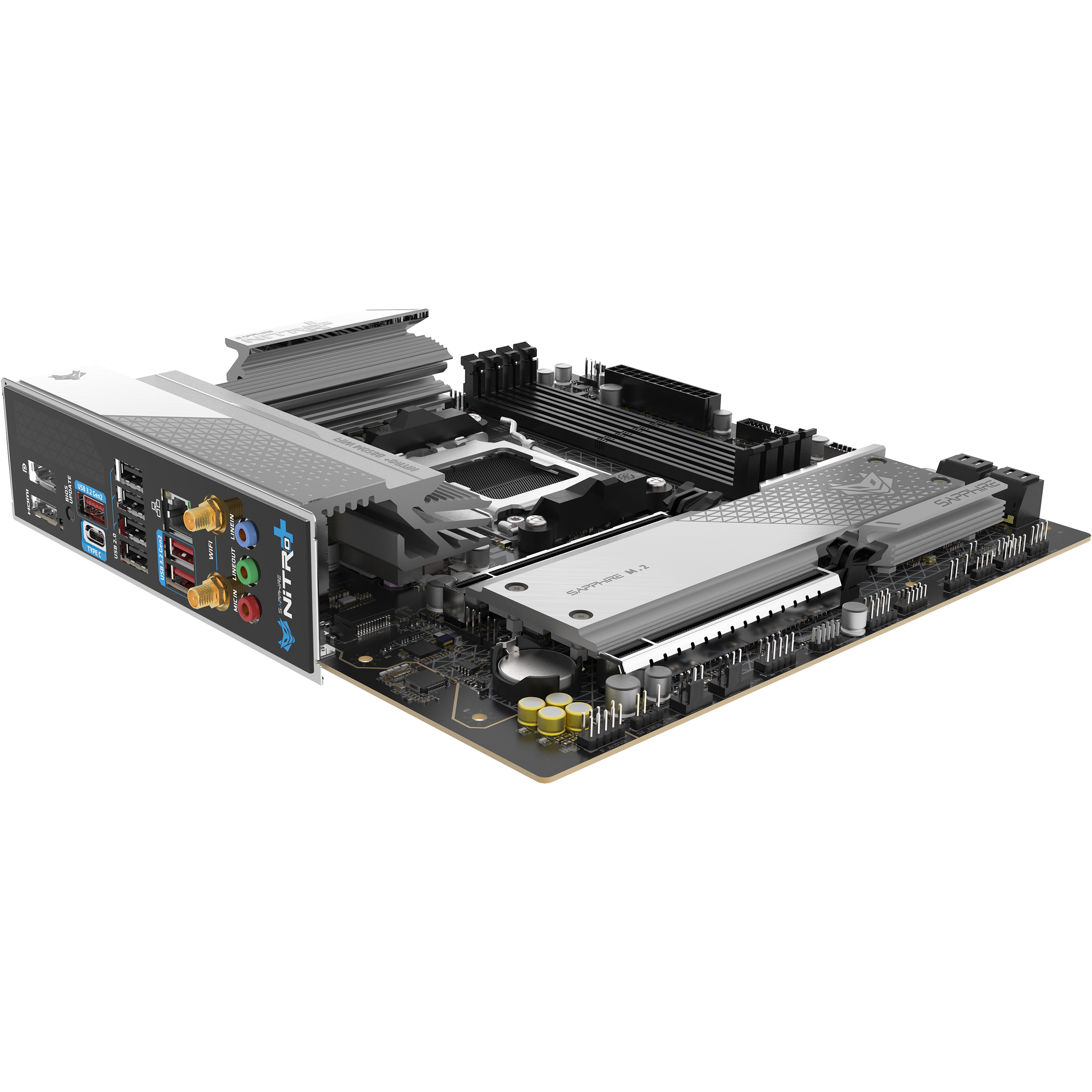 Материнська плата SAPPHIRE Nitro+ B850M WiFi (52123-01-40G)