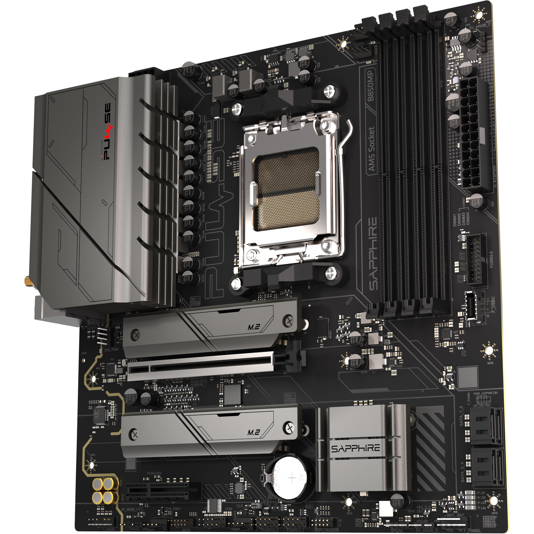 Материнская плата SAPPHIRE Pulse B850M WiFi (52123-04-40G)
