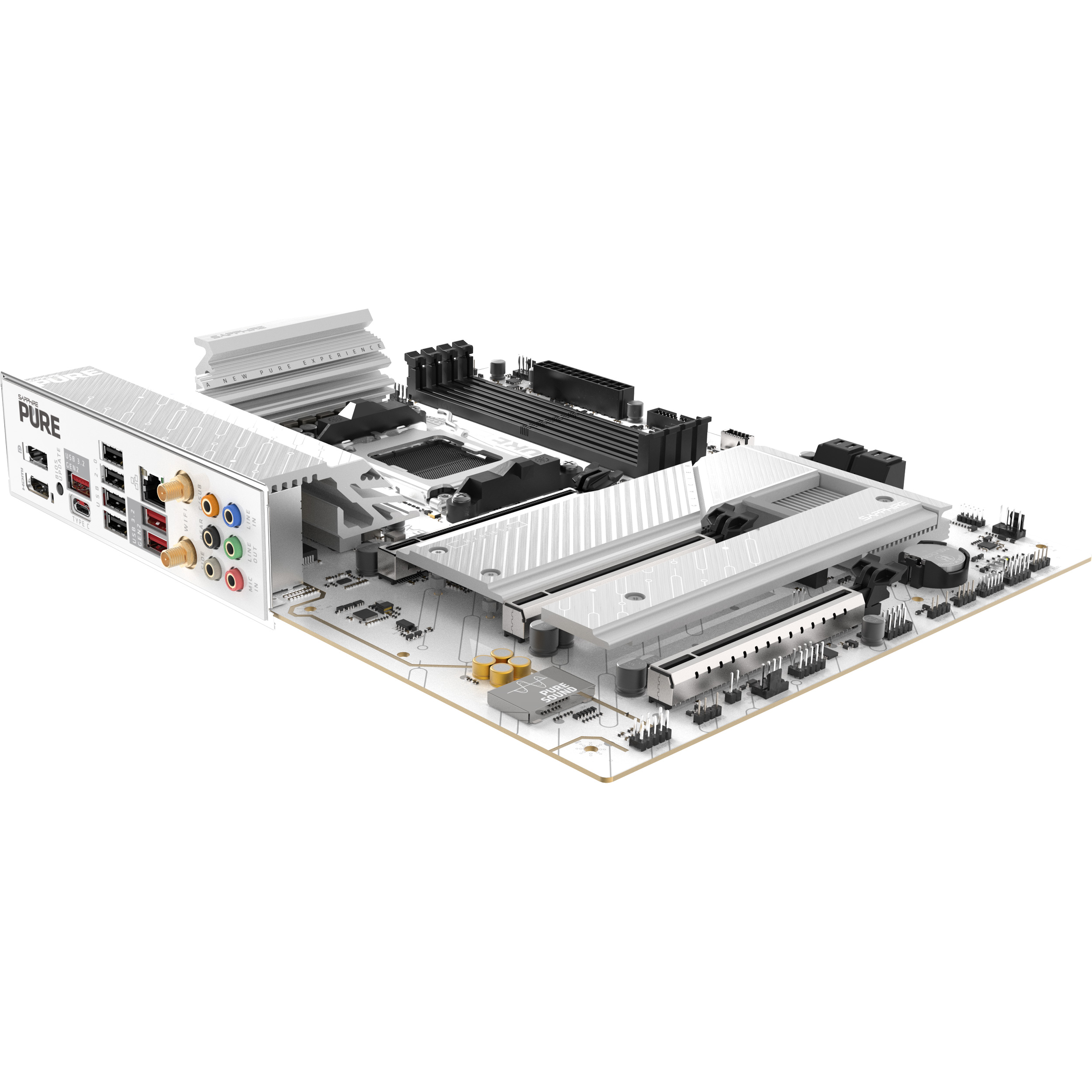 Материнская плата SAPPHIRE Pure B850A WiFi 7 (52123-11-40G)