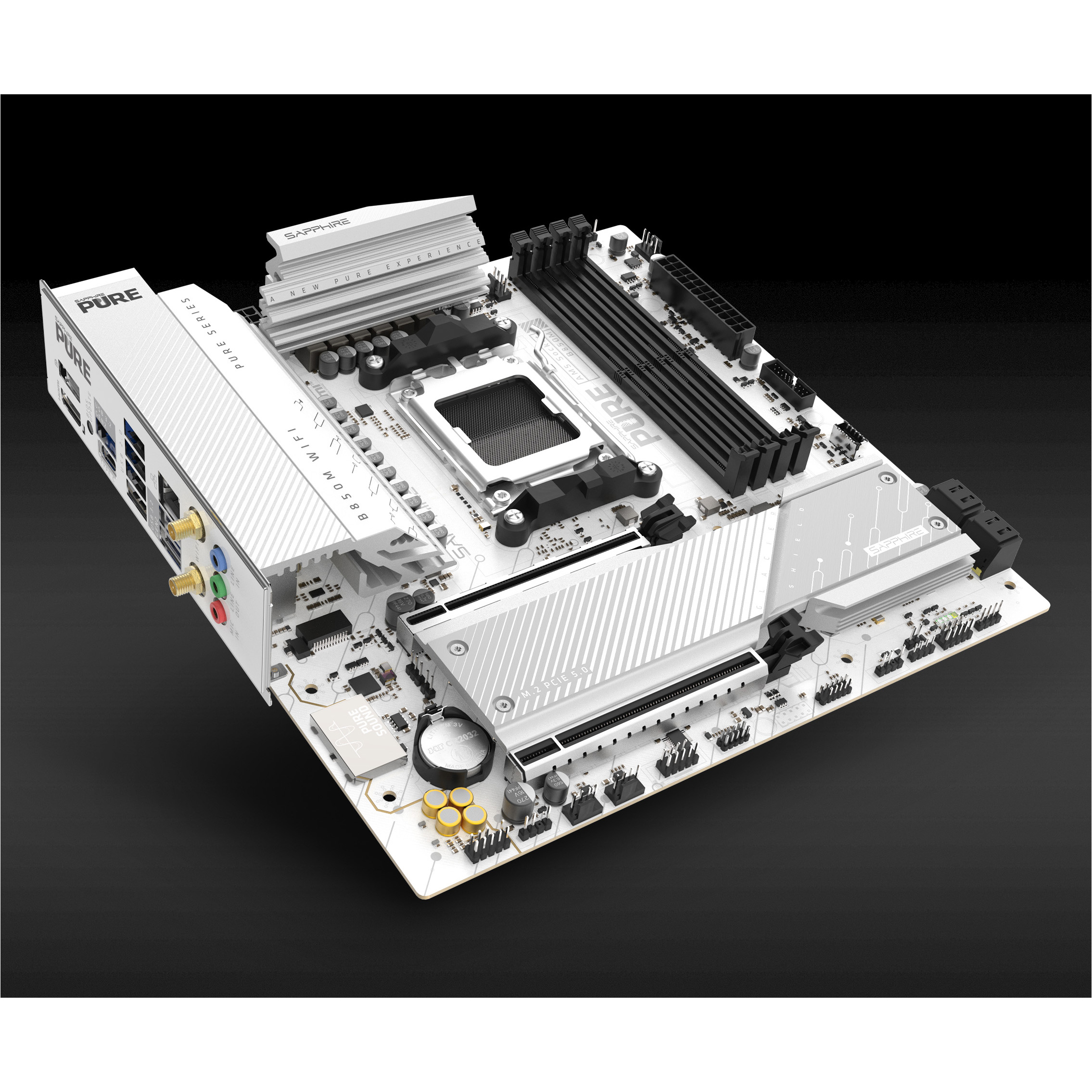 Материнська плата SAPPHIRE Pure B850M WiFi (52123-02-40G)