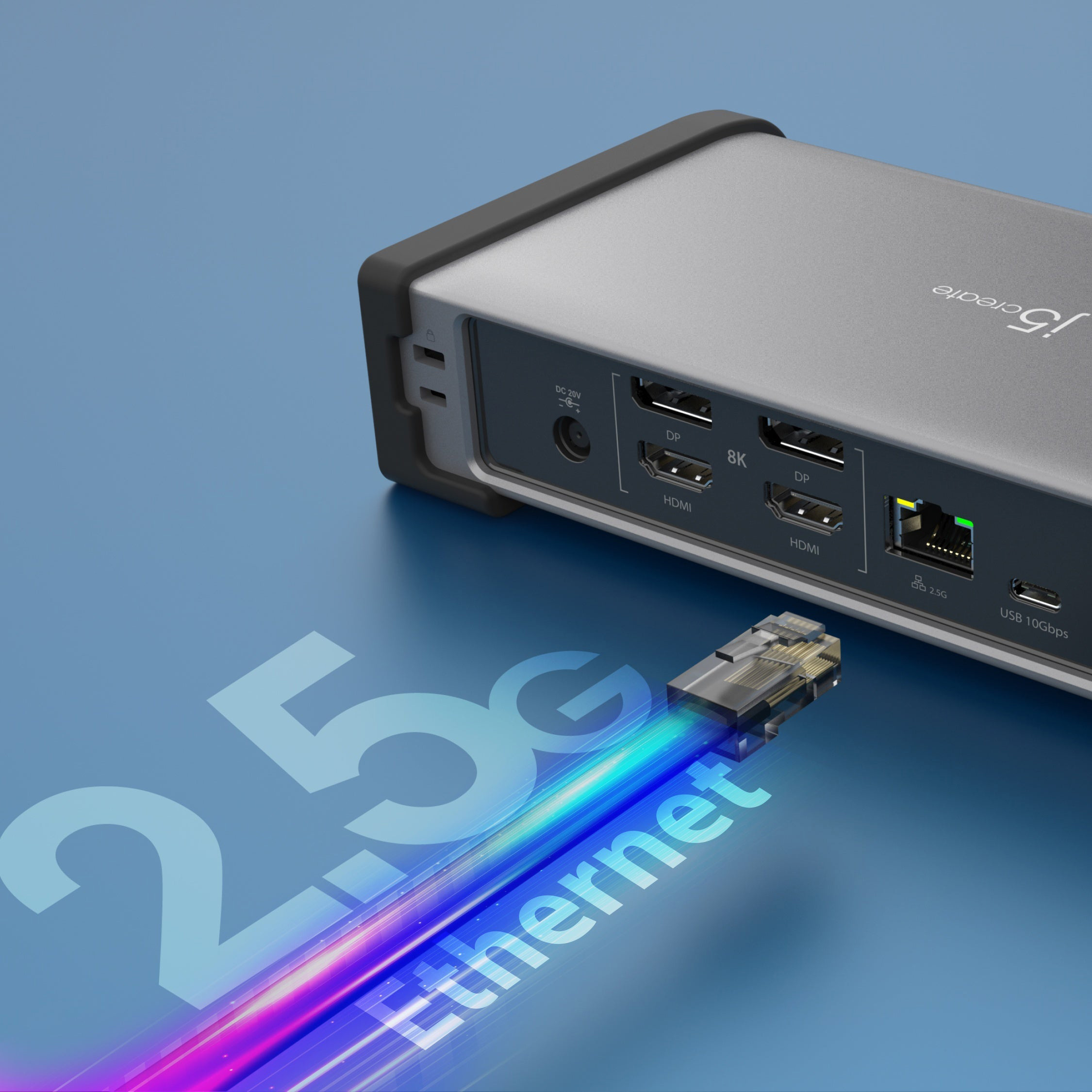 Док-станція J5CREATE 15-in-1 Thunderbolt 4 Quad Display Docking Station (JTD568-EN)