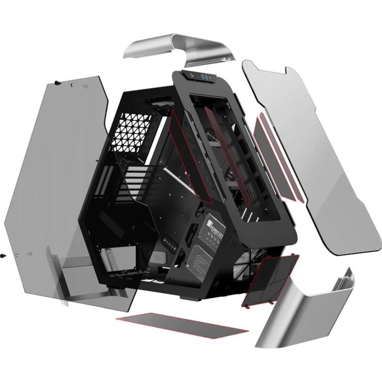 Корпус JONSBO TR03-G Silver