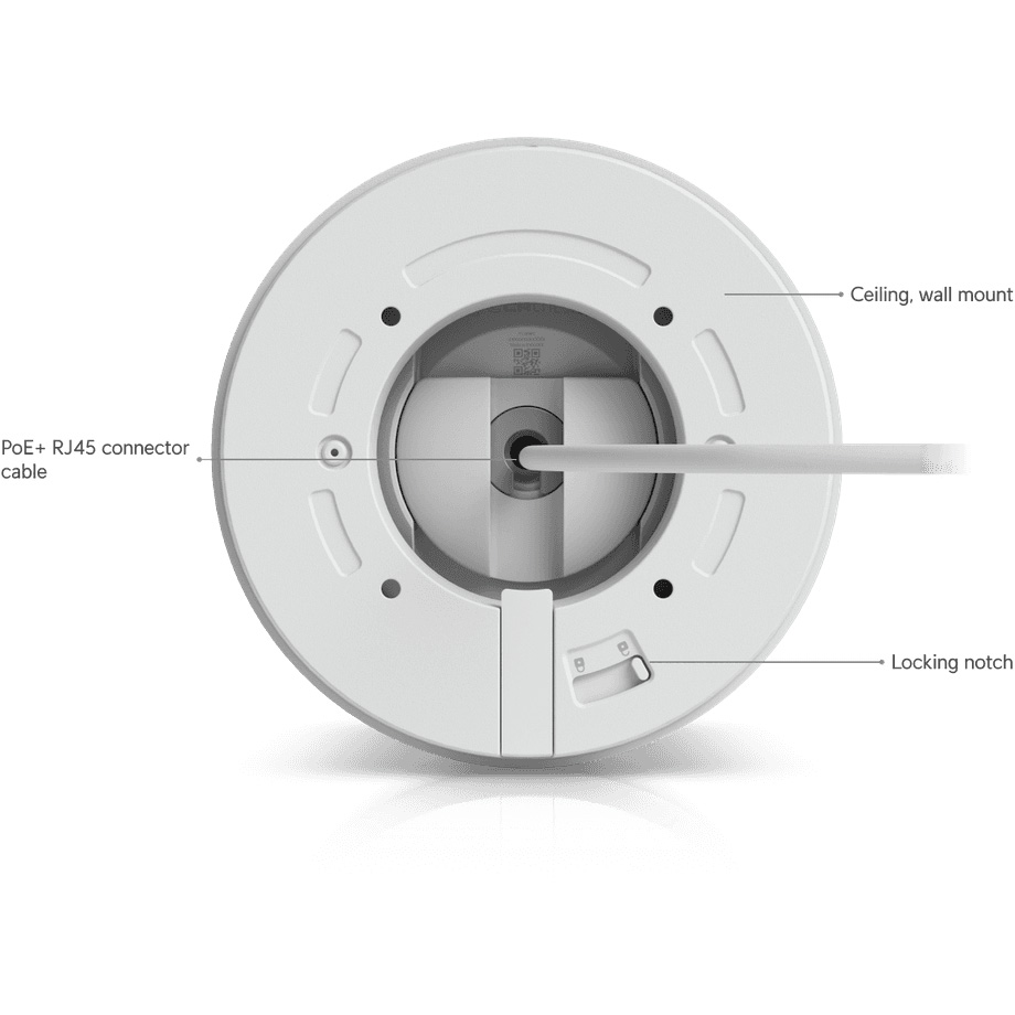 IP-камера UBIQUITI UniFi G6 Pro Turret (UVC-G6-PRO-TURRET-W)