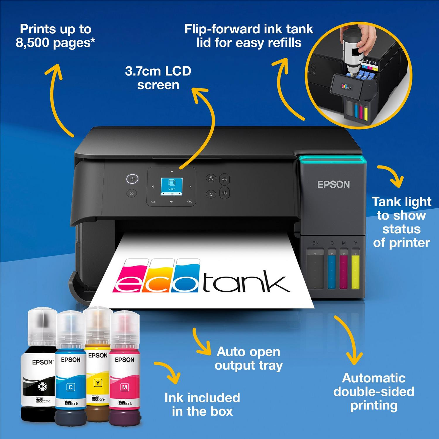 БФП EPSON Eco Tank L4360 (C11CL41411)