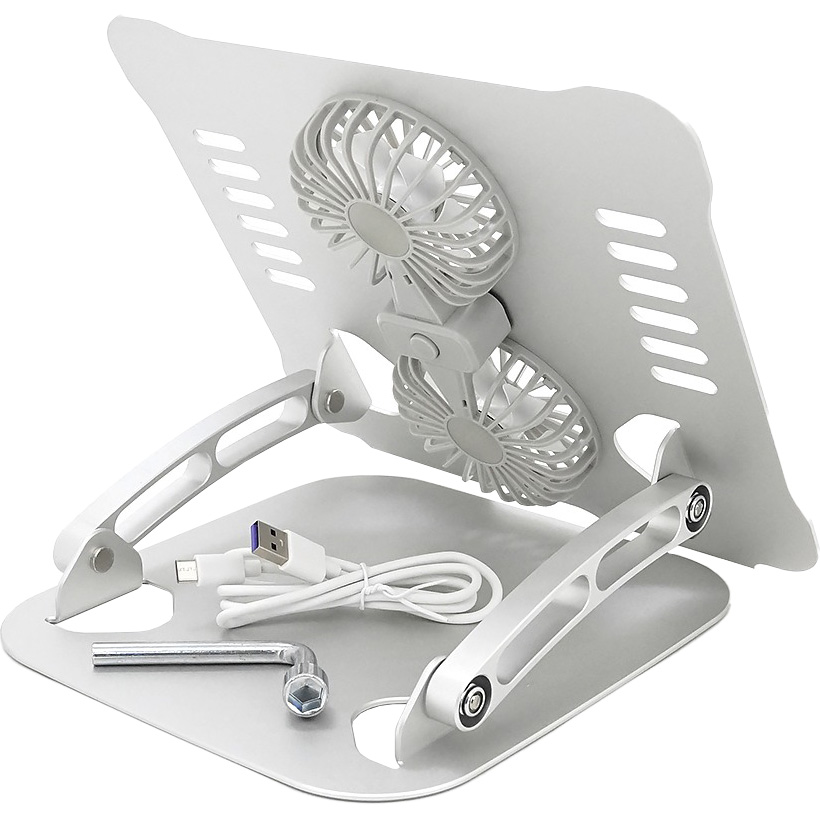 Подставка для ноутбука VOLTRONIC Laptop Stand v4.0 Silver