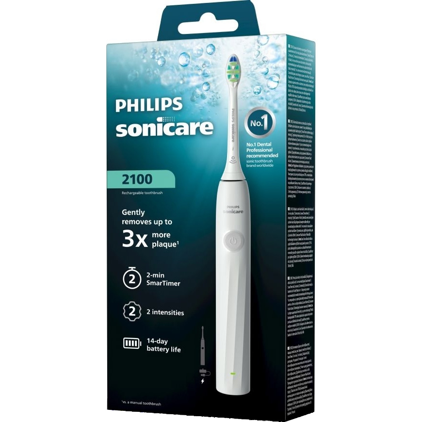 Электрическая зубная щётка PHILIPS Sonicare 2100 Series White (HX4021/01)
