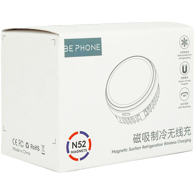 Автотримач з бездротовою зарядкою BEPHONE T2