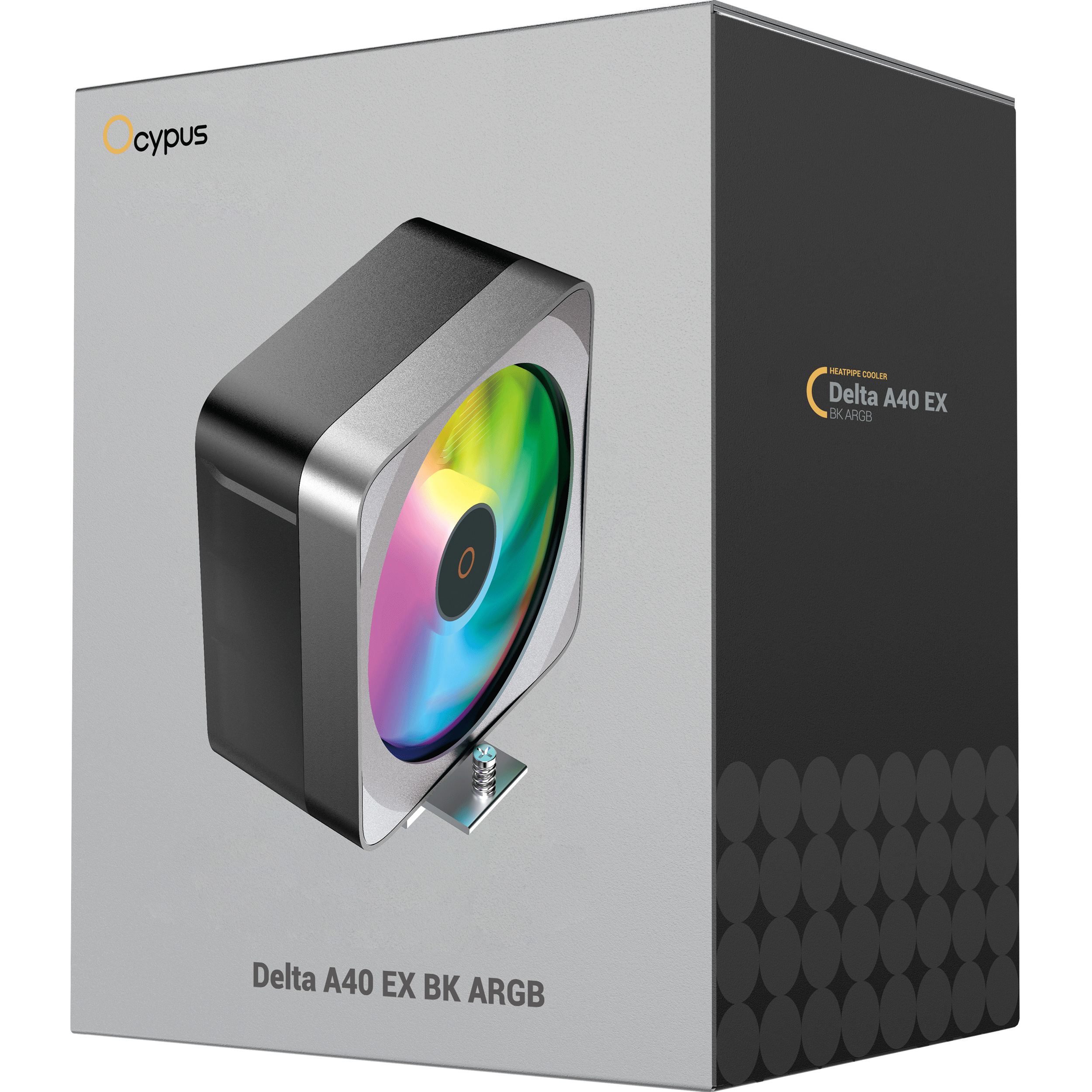 Кулер для процессора OCYPUS Delta A40 EX ARGB Black