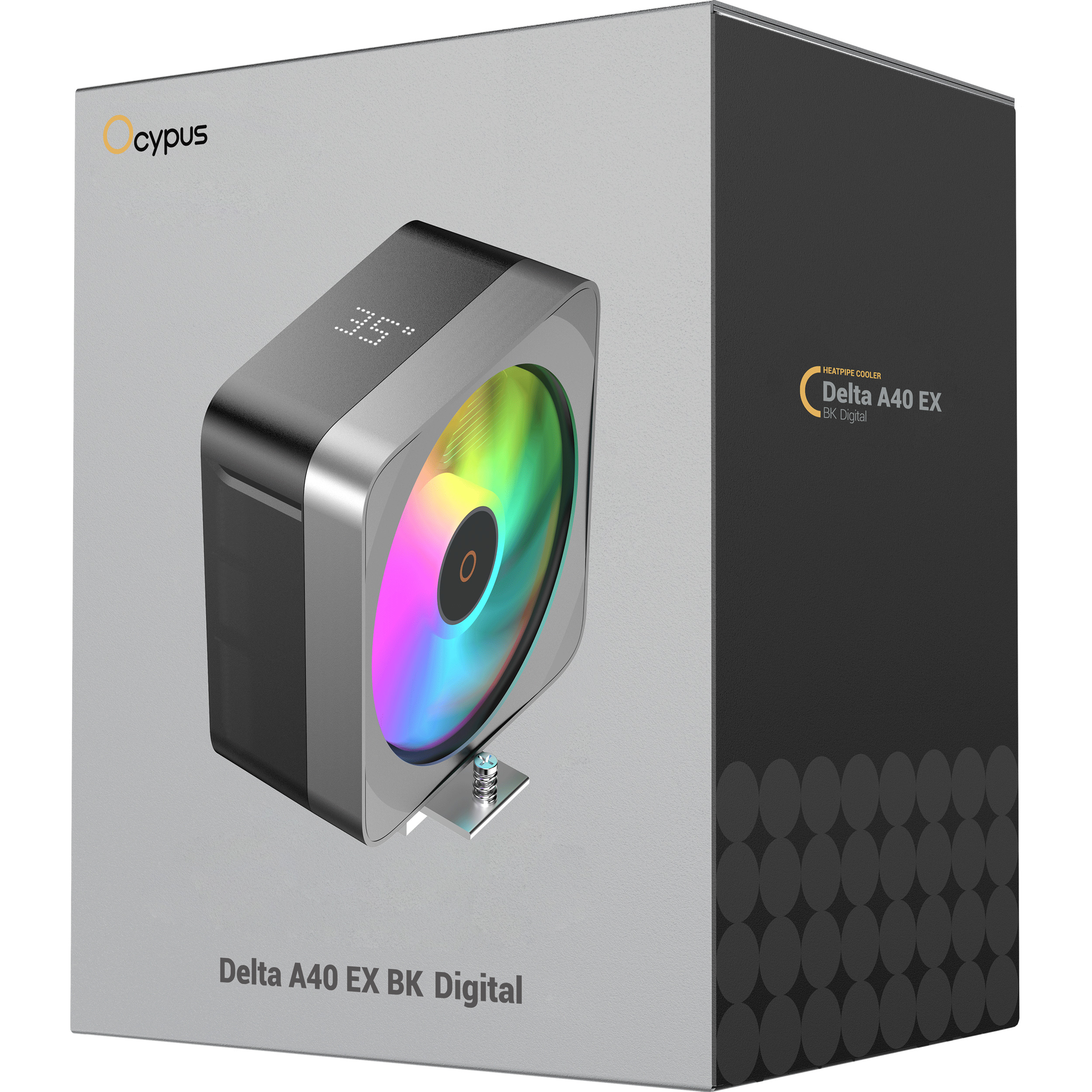 Кулер для процессора OCYPUS Delta A40 EX Digital Black