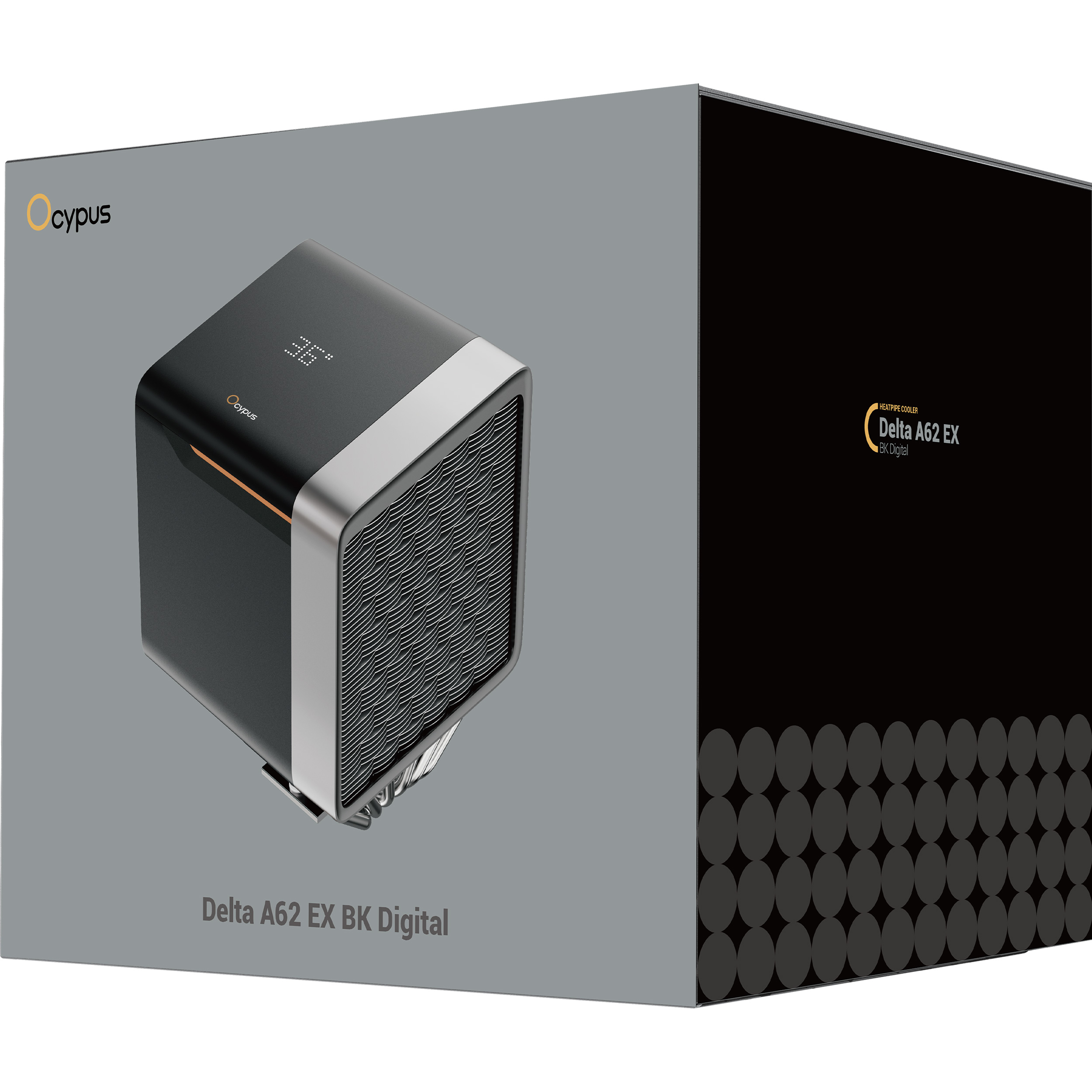 Кулер для процессора OCYPUS Delta A62 EX Digital Black