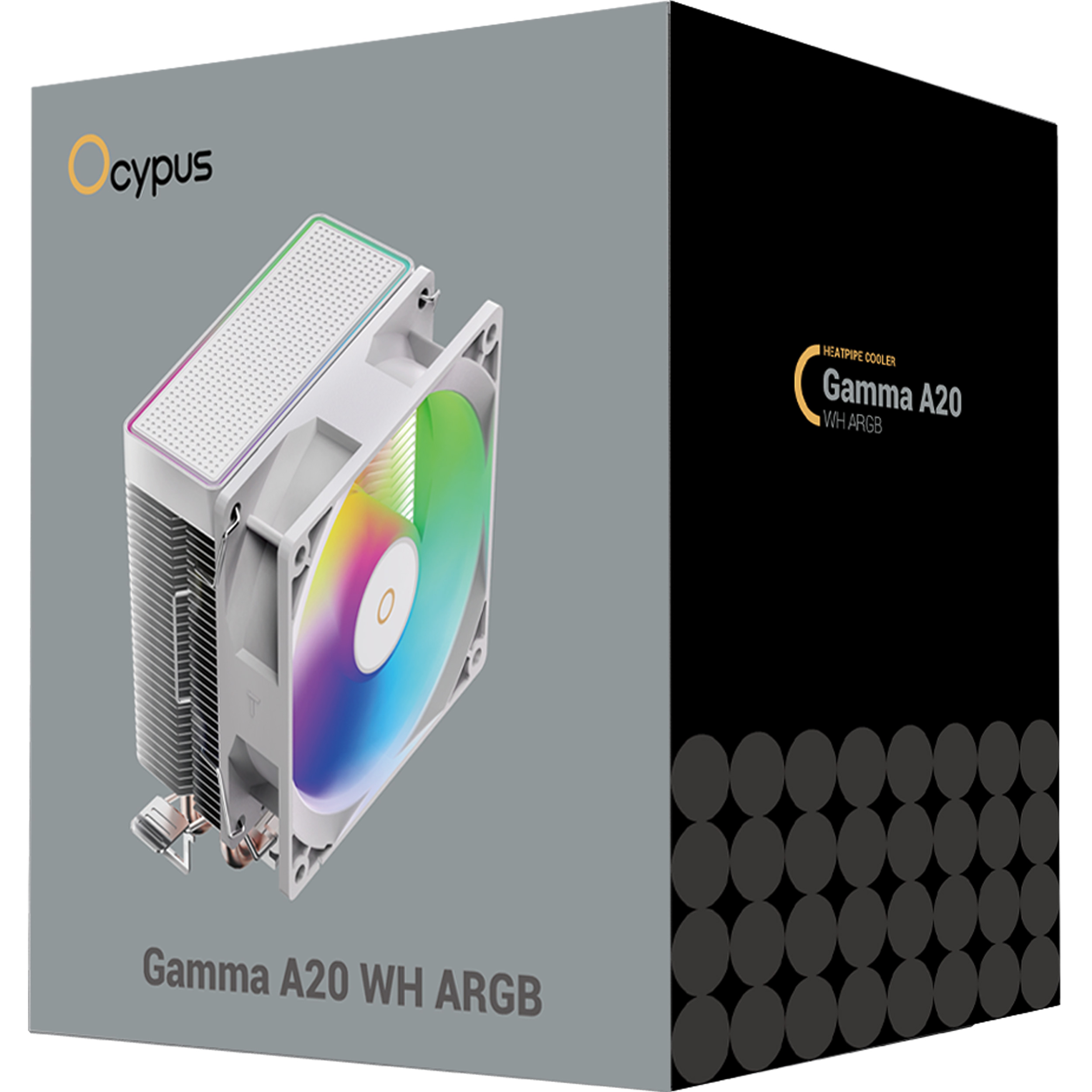 Кулер для процессора OCYPUS Gamma A20 ARGB White