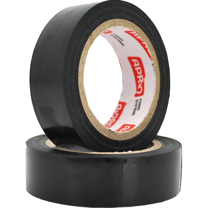 Лента изоляционная APRO 17мм*20м Black 10шт.