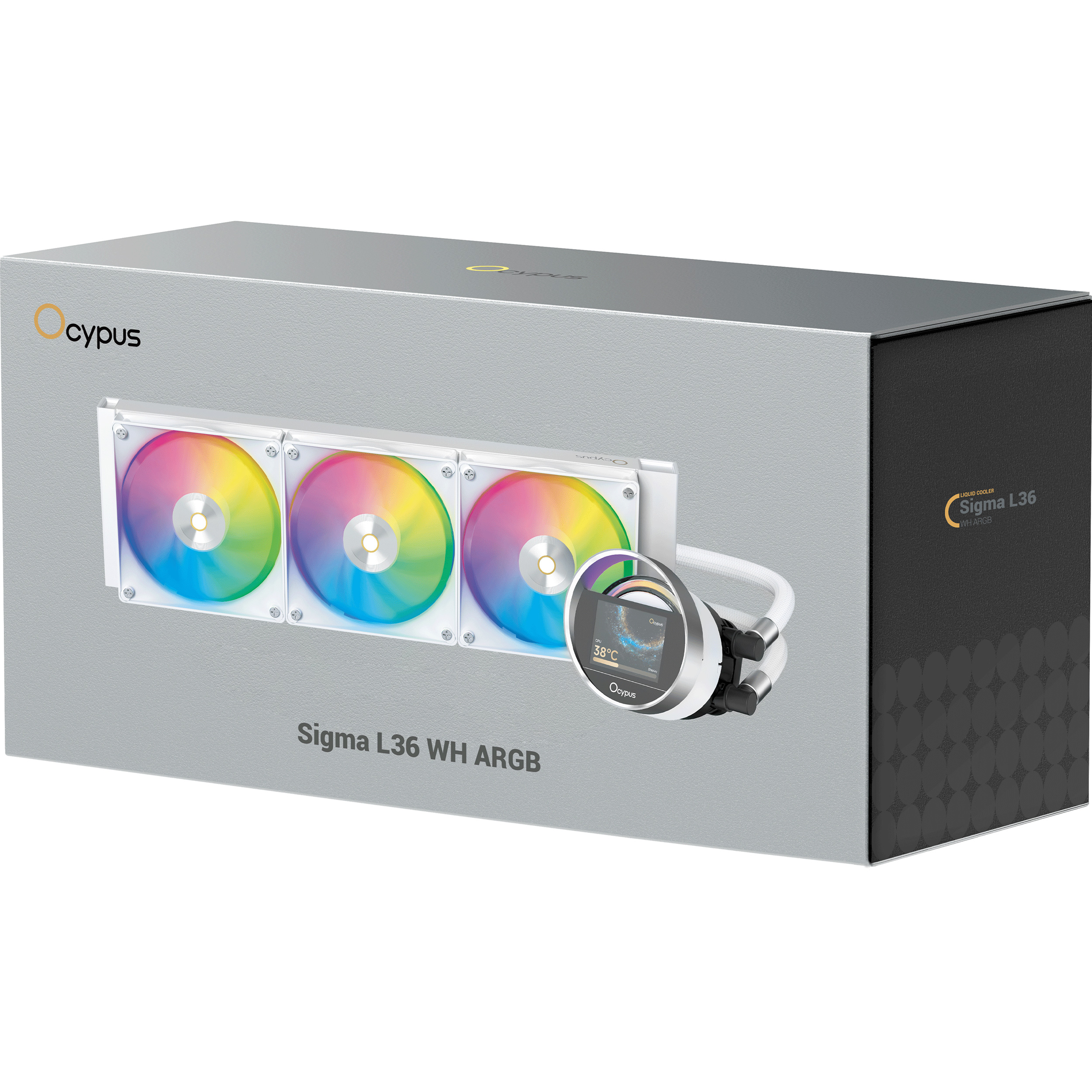 Система водяного охлаждения OCYPUS Sigma L36 ARGB White