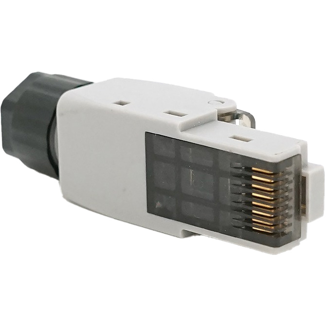 Конектор безінструментальний VOLTRONIC RJ-45 UTP Cat.6 сірий