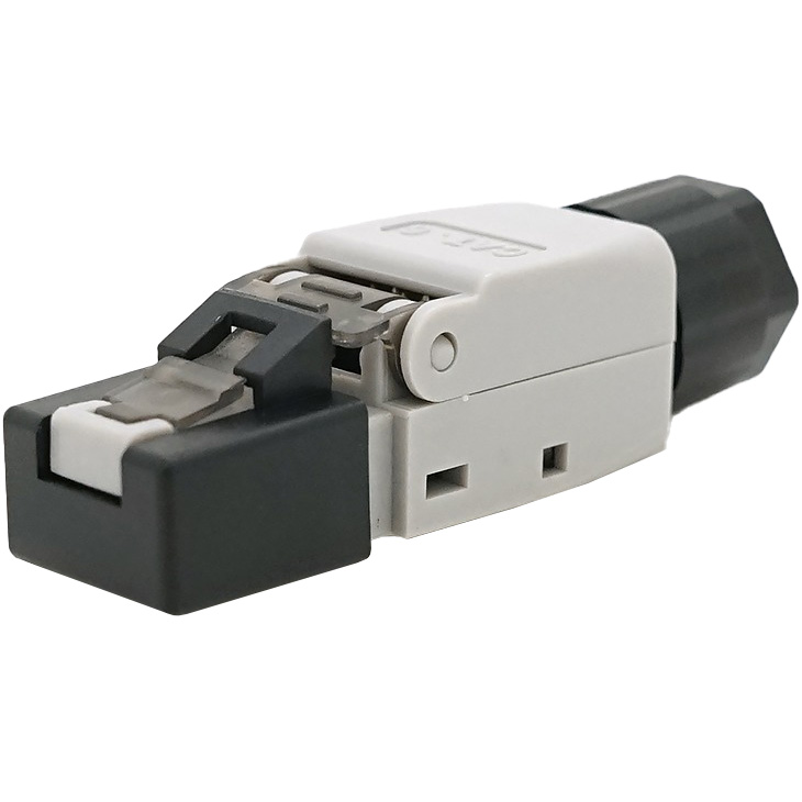 Конектор безінструментальний VOLTRONIC RJ-45 UTP Cat.6 сірий