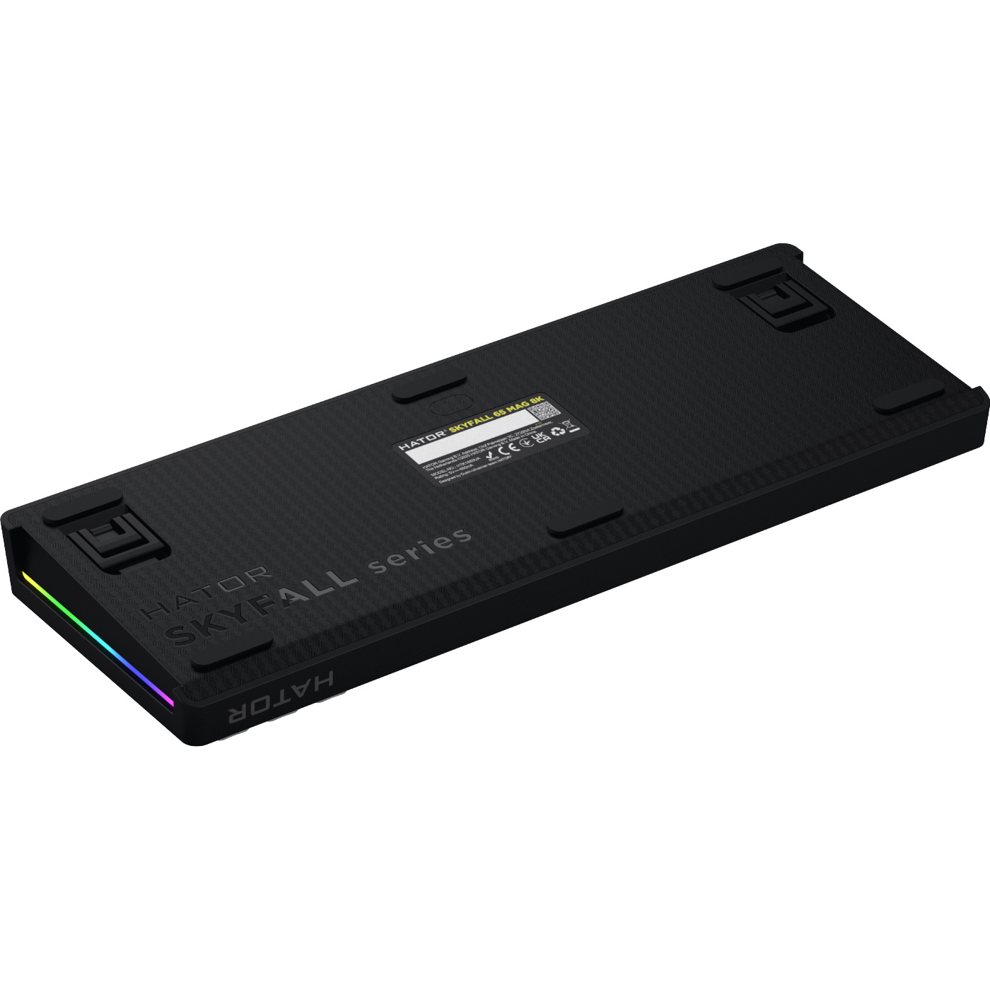 Клавіатура HATOR Skyfall 65 MAG Ultra 8K Aurum Ice Switch UA Black/White (HTK1860UA)