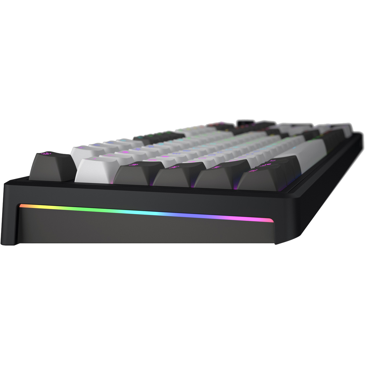 Клавиатура беспроводная HATOR Skyfall 100 Pro Wireless Aurum Vanila Silent Switch US Black/Gray/White (HTK4100)