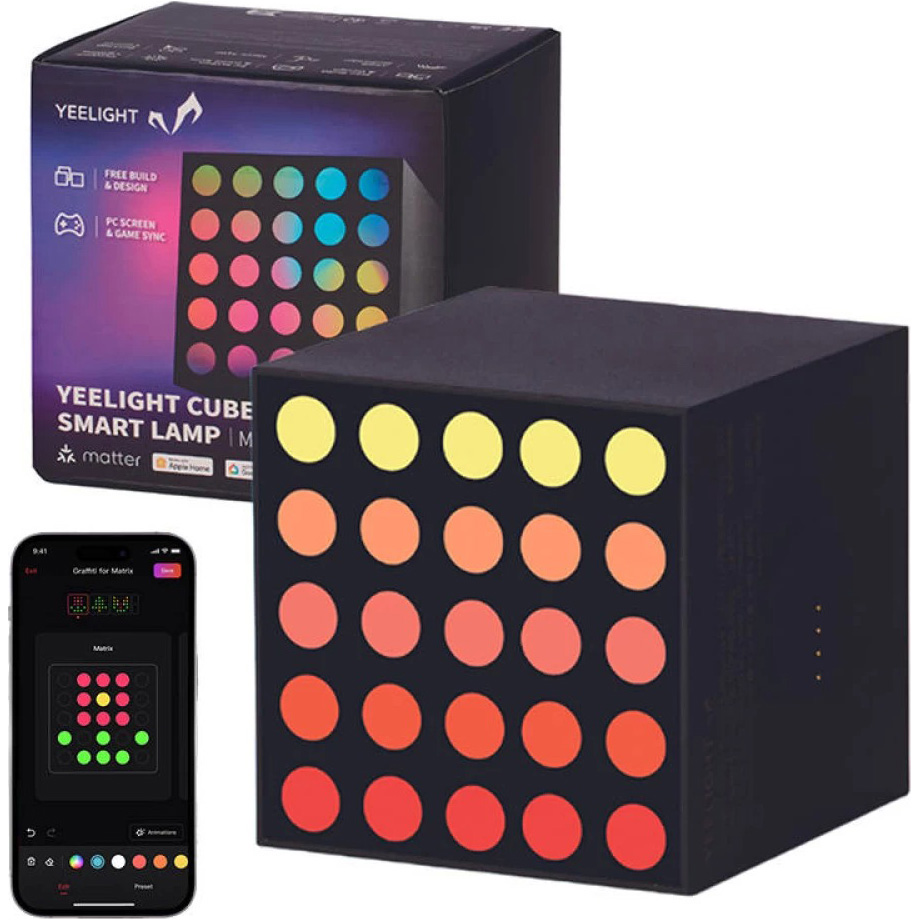 Смарт-світильник YEELIGHT Cube Smart Lamp Matrix Extension (YLFWD-0007)