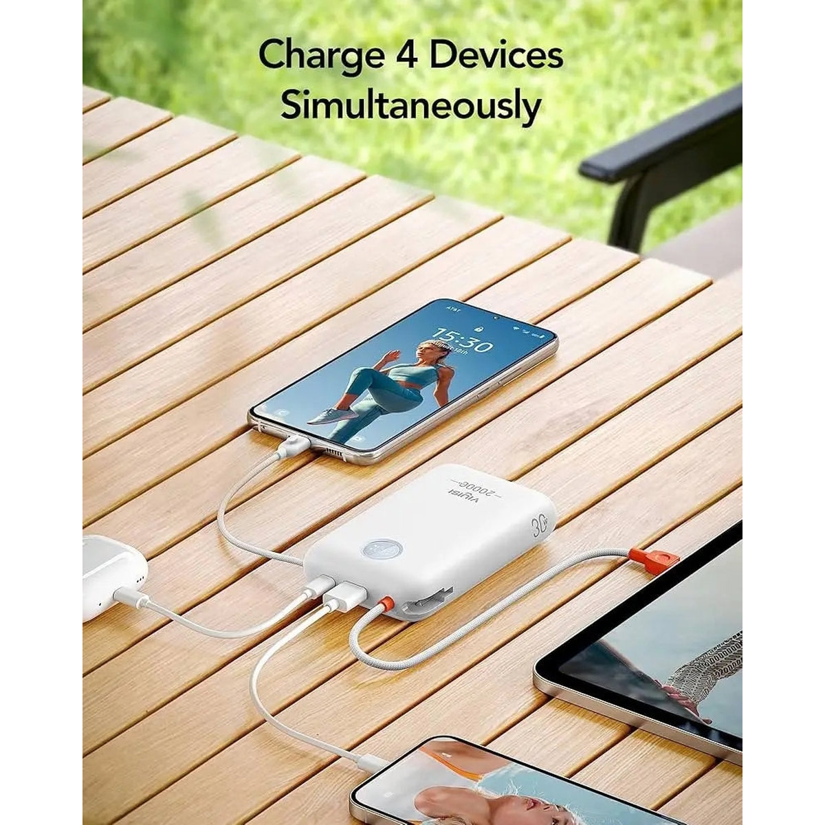 Повербанк VIYISI G2068 30W 20000mAh White