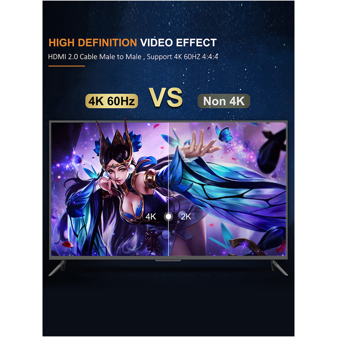 Кабель оптический (AOC) CABLETIME HDMI v2.0 100м 4K@60Hz Black/Gray (CH20X)