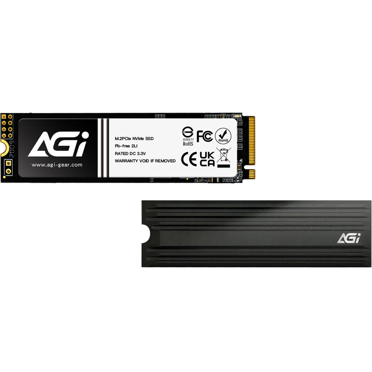 SSD диск AGI AI828 1TB M.2 NVMe (AGI1T0G44AI828-CB)