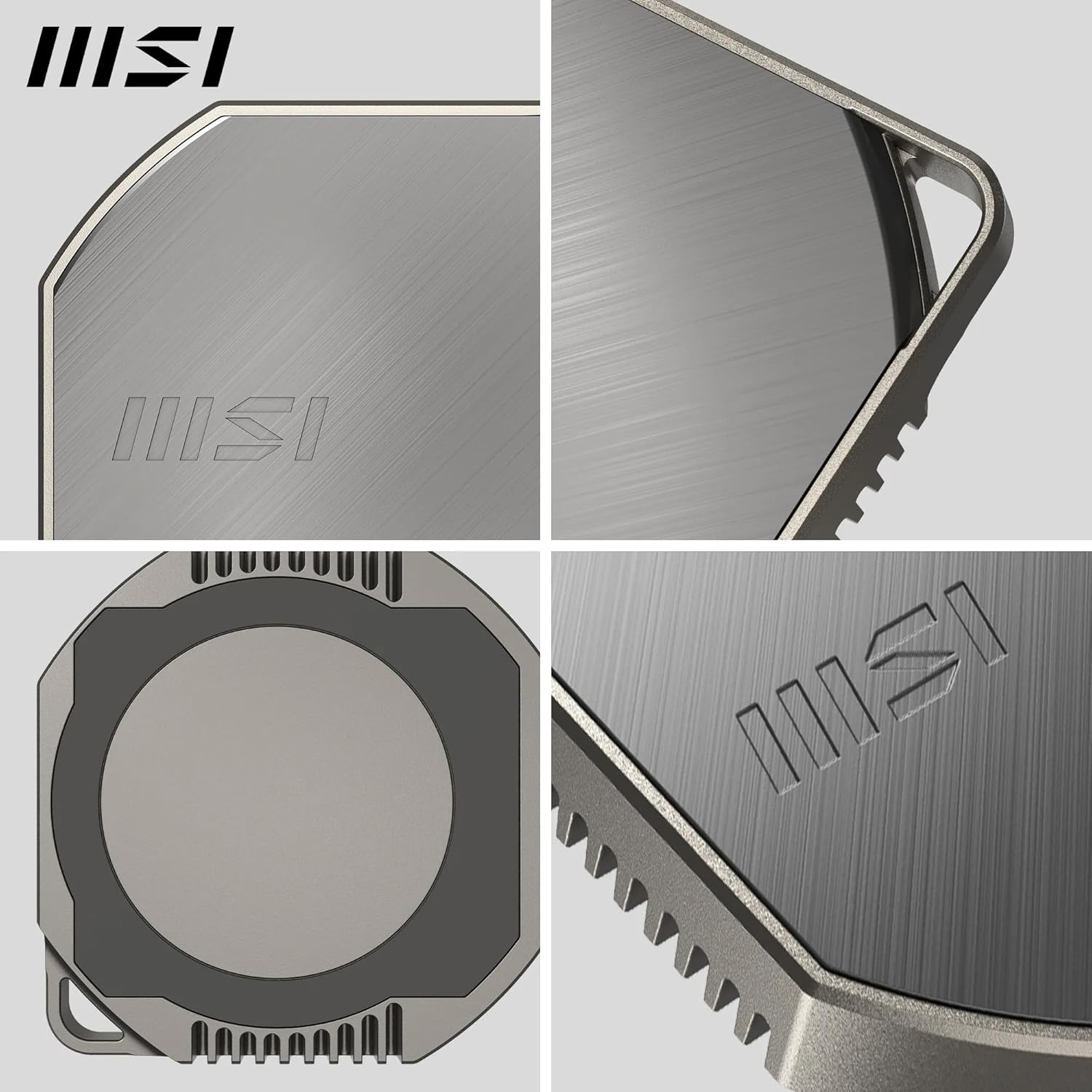 Портативный SSD диск MSI DataMag Magnetic 1TB USB3.2 Gen2x2 Silver