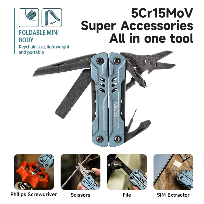 Мультитул NEXTOOL Mini Sailor S11 Pro (NE20382A)