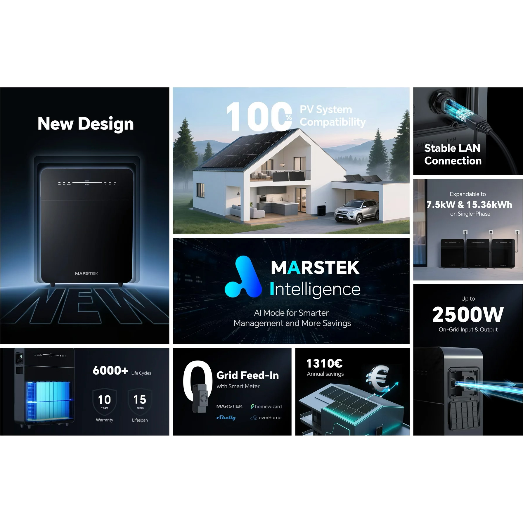 Зарядная станция MARSTEK Venus E 3.0