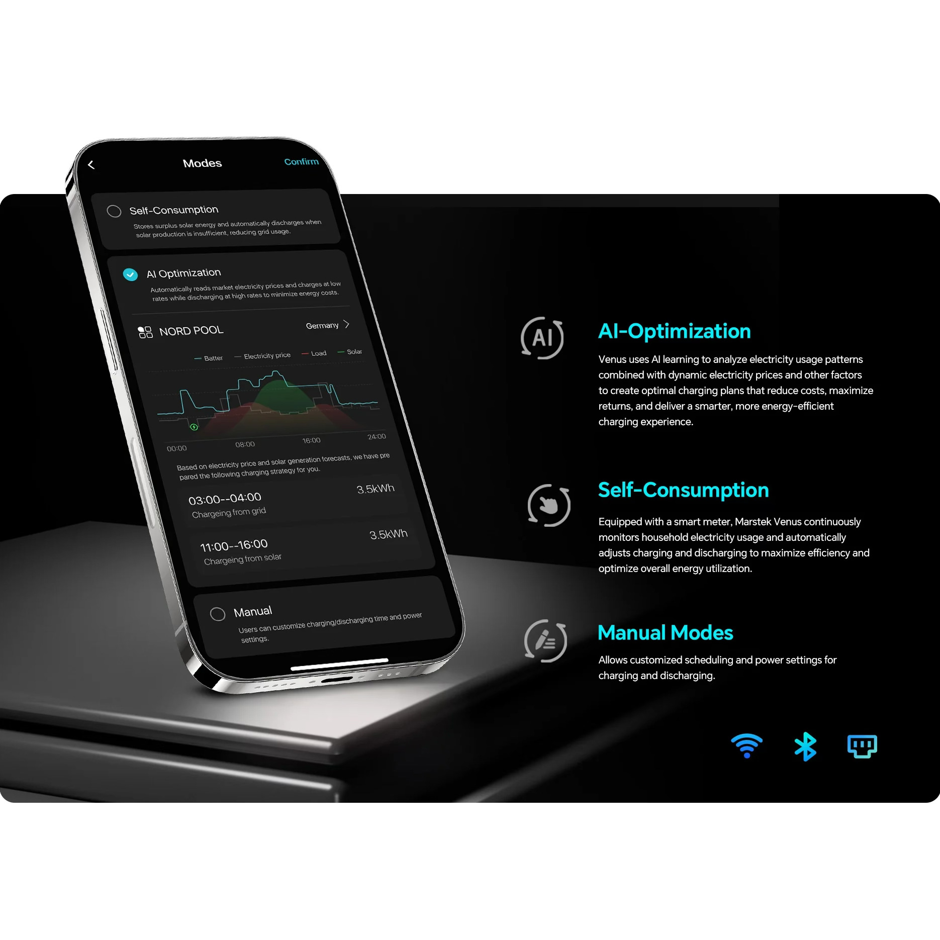 Зарядная станция MARSTEK Venus E 3.0