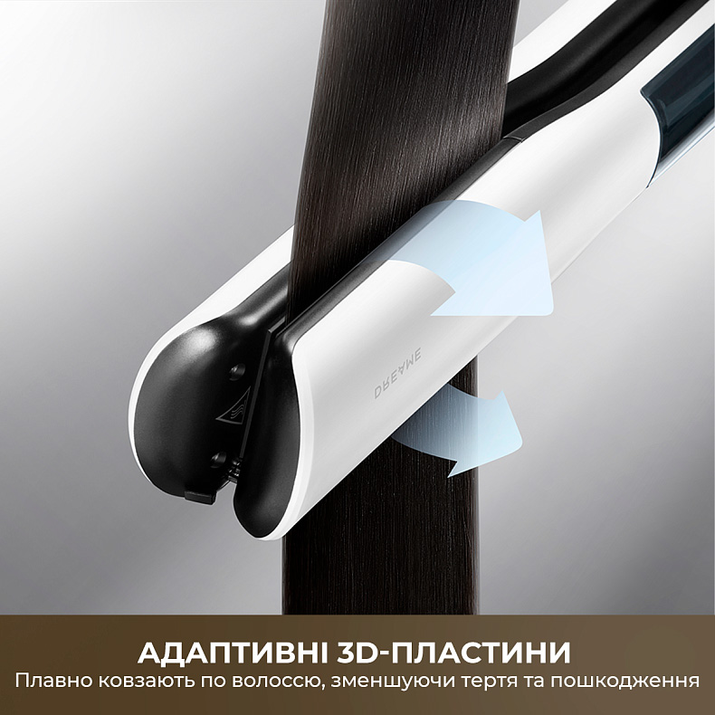 Выпрямитель для волос DREAME AuraSteam Straight White (AA01A-WH)