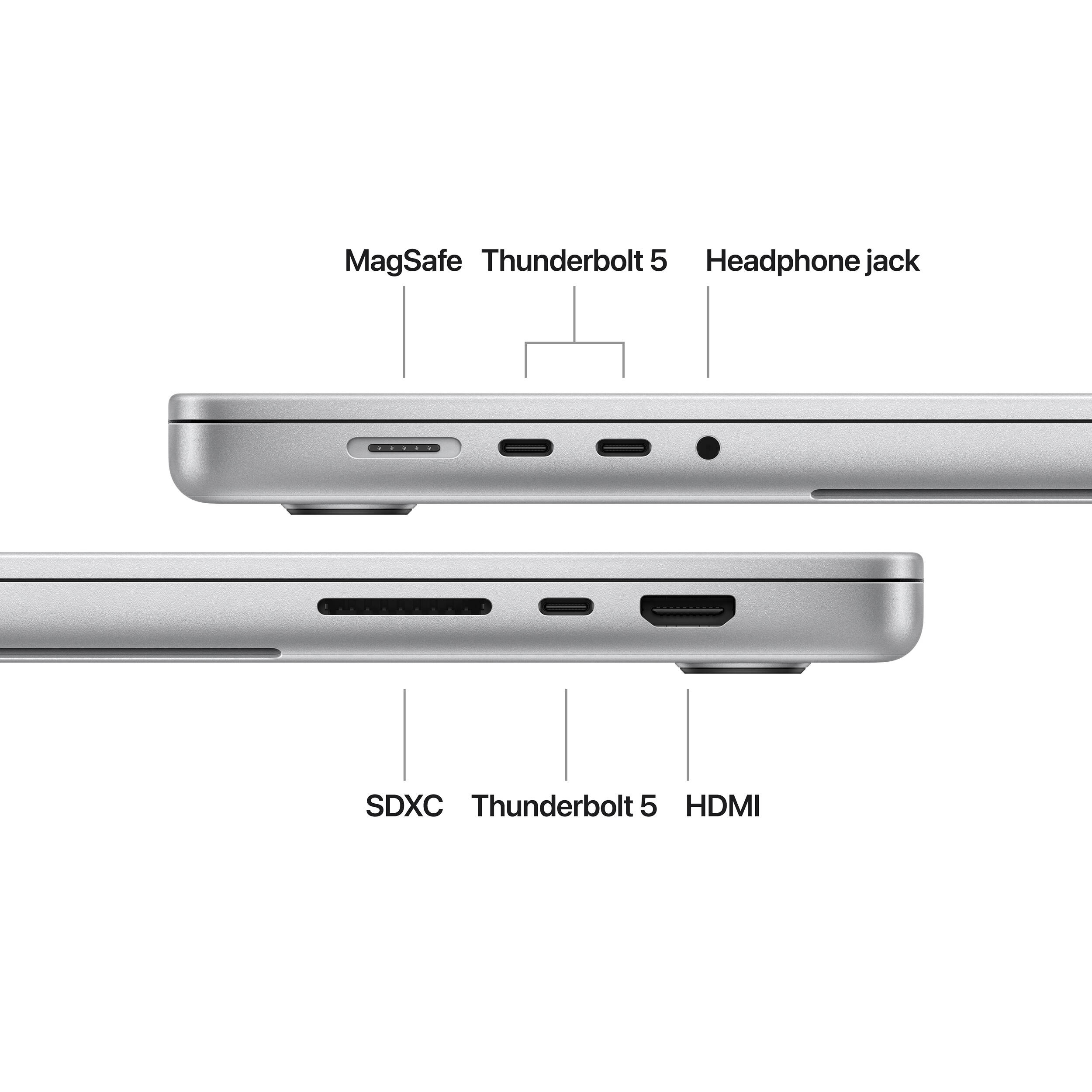 Ноутбук APPLE A3403 MacBook Pro 16" M4 Pro 48GB/512GB Silver (Z1FP0026J)
