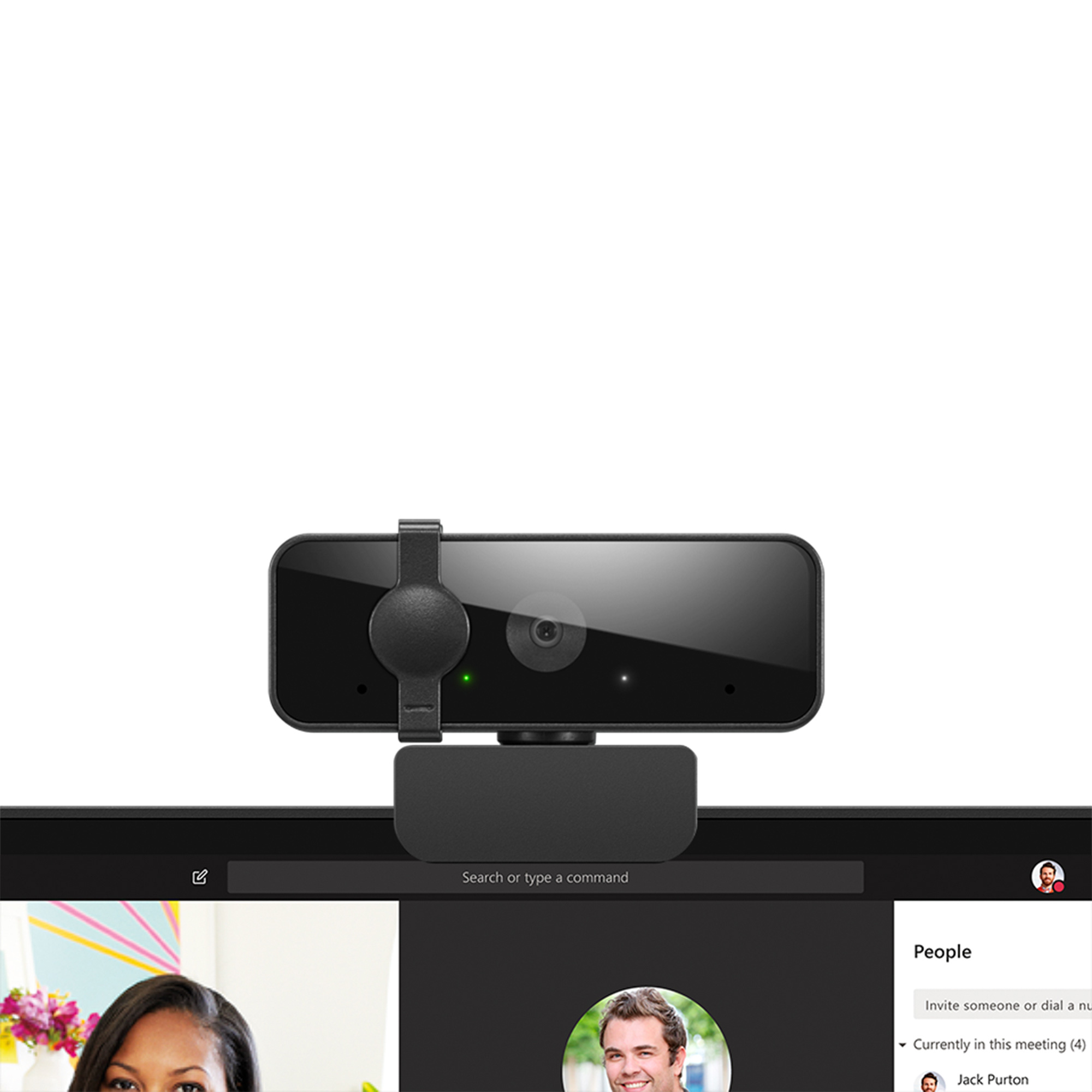 Веб-камера LENOVO 310 FHD Webcam Black (GXC1S15024)