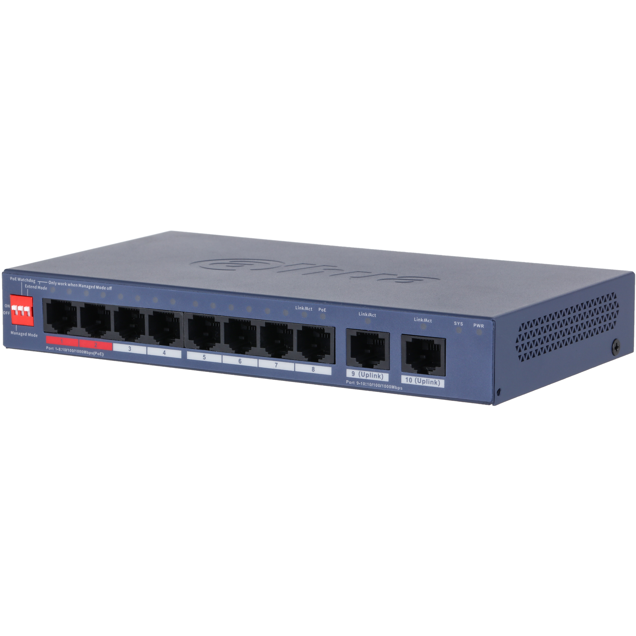 Комутатор DAHUA DH-CS4010-8GT-110-V2