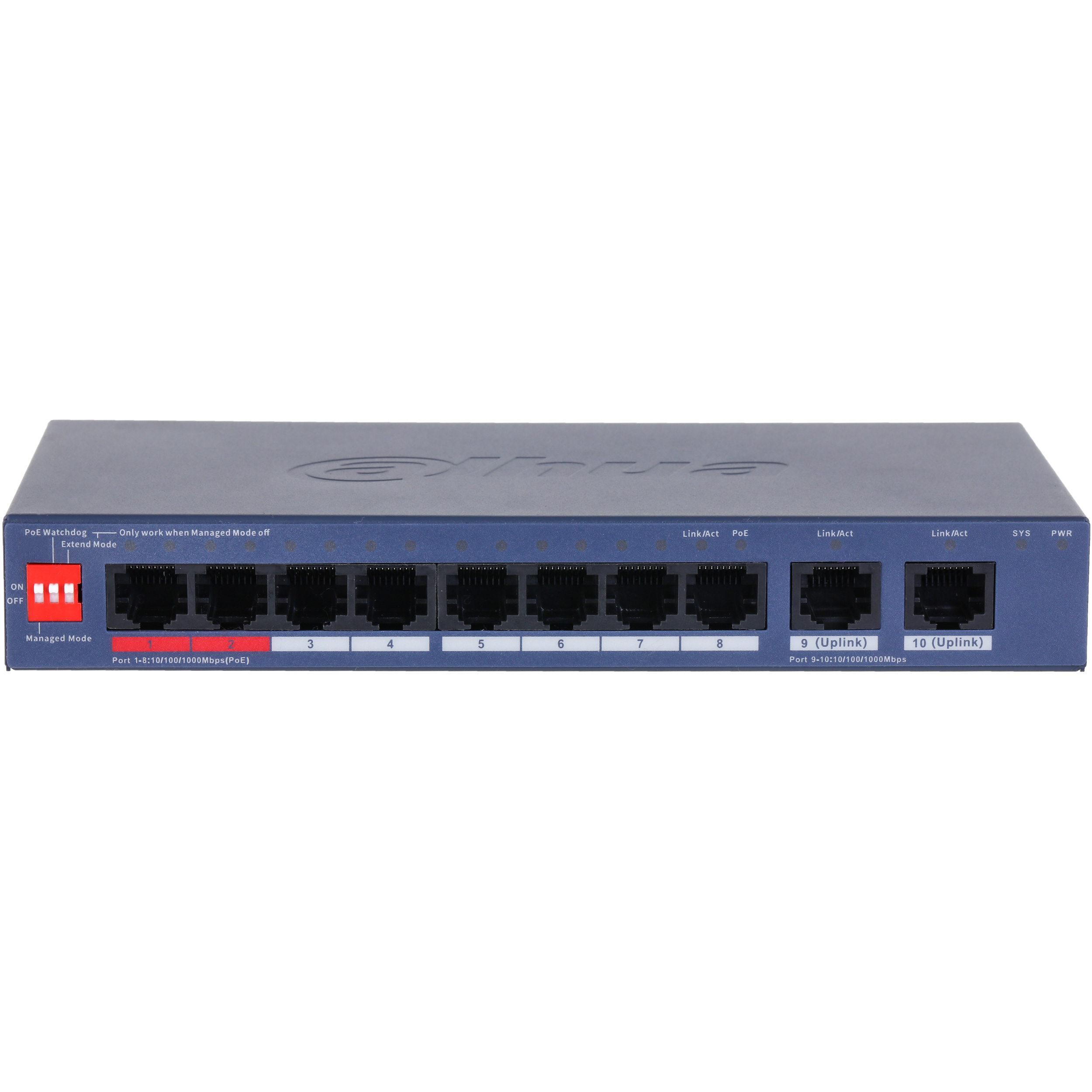 Комутатор DAHUA DH-CS4010-8GT-110-V2