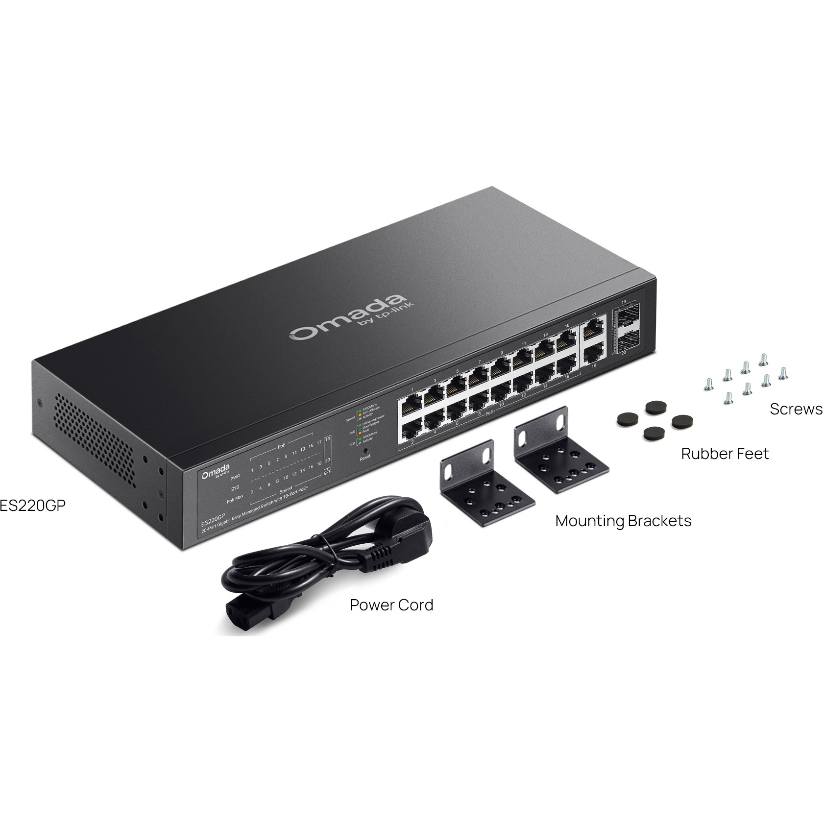 Коммутатор TP-LINK Omada ES220GP