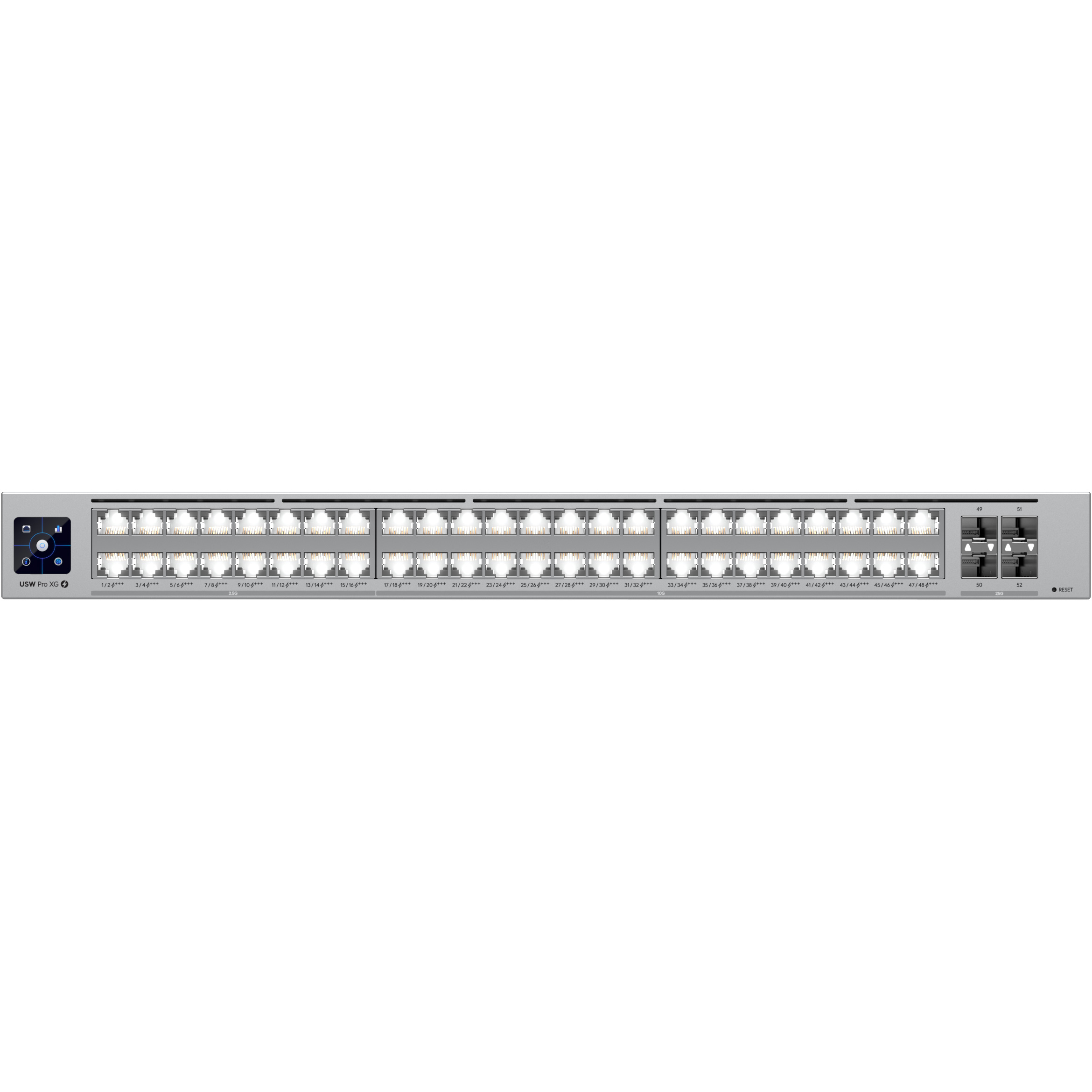 Коммутатор UBIQUITI UniFi Pro XG 48 PoE (USW-PRO-XG-48-POE)