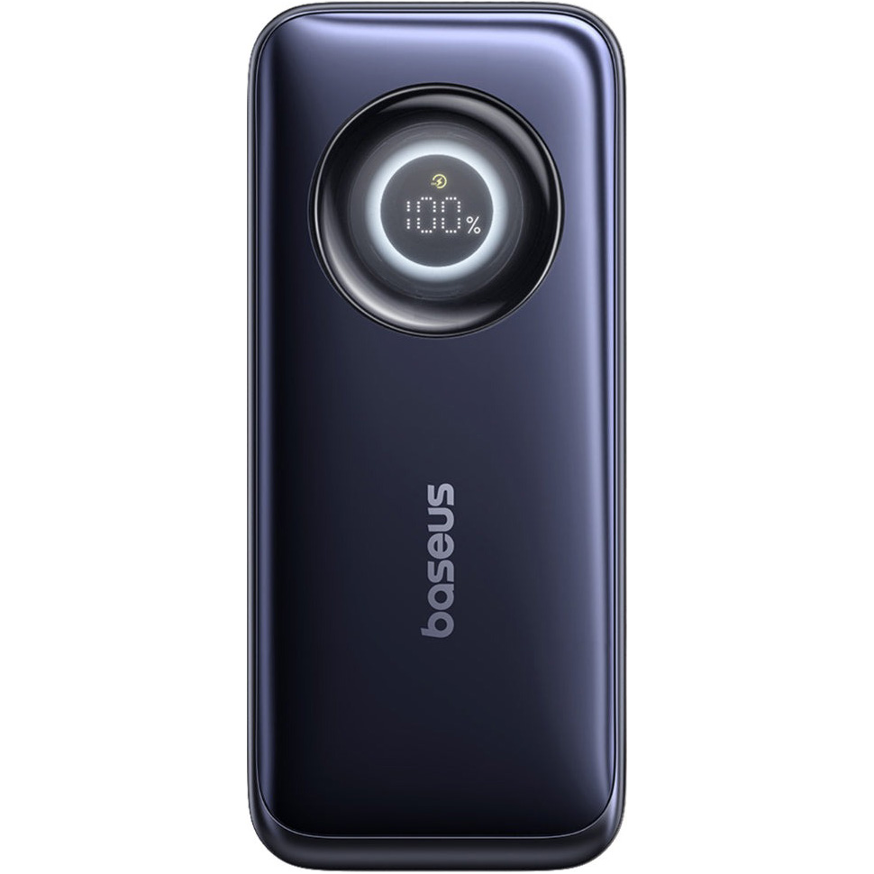 Повербанк BASEUS EnerCore CR11 Power Bank with Retractable Cable 67W 20000mAh Black (E0027H00)