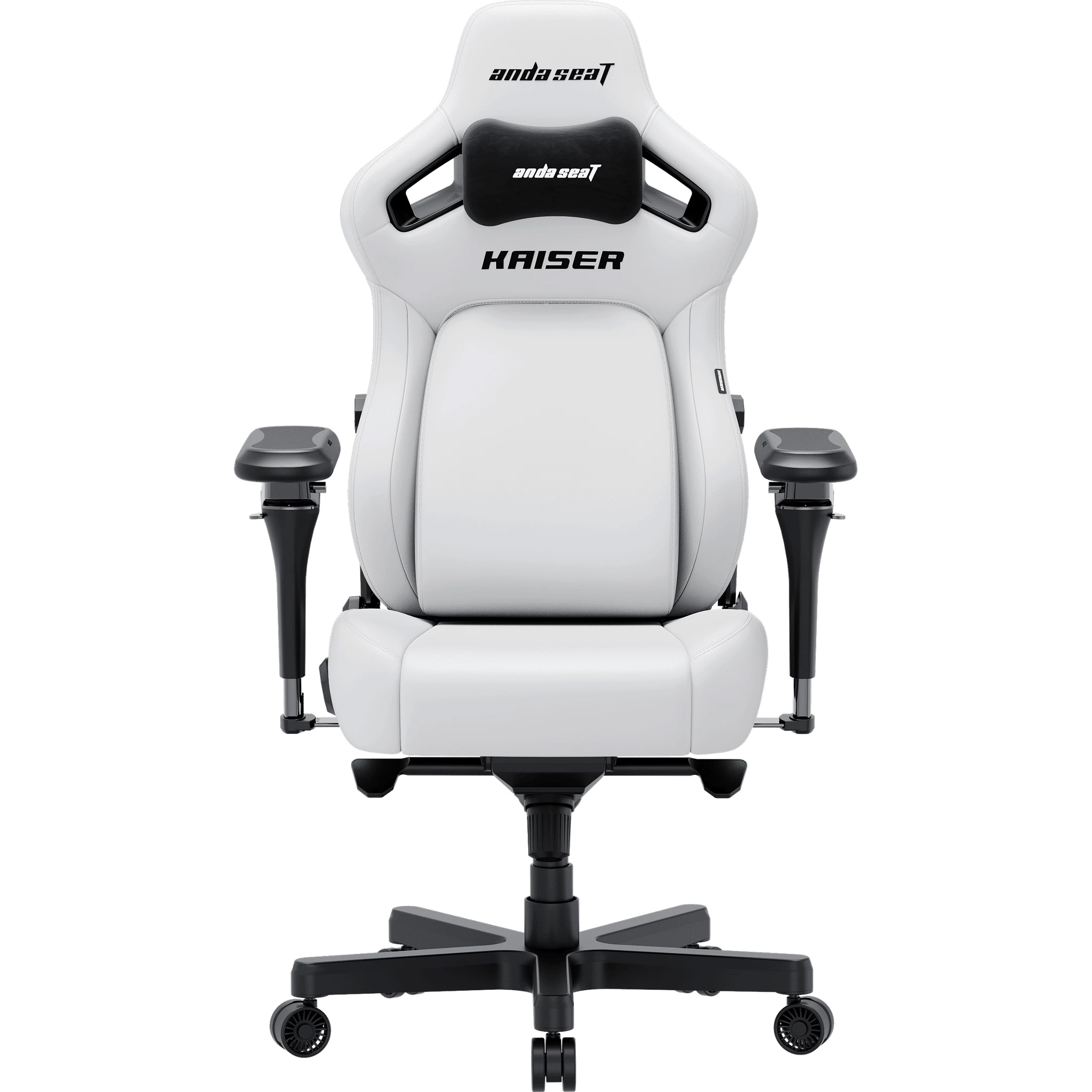 Крісло геймерське ANDA SEAT Kaiser 4 V2 PVC XL Cloudy White