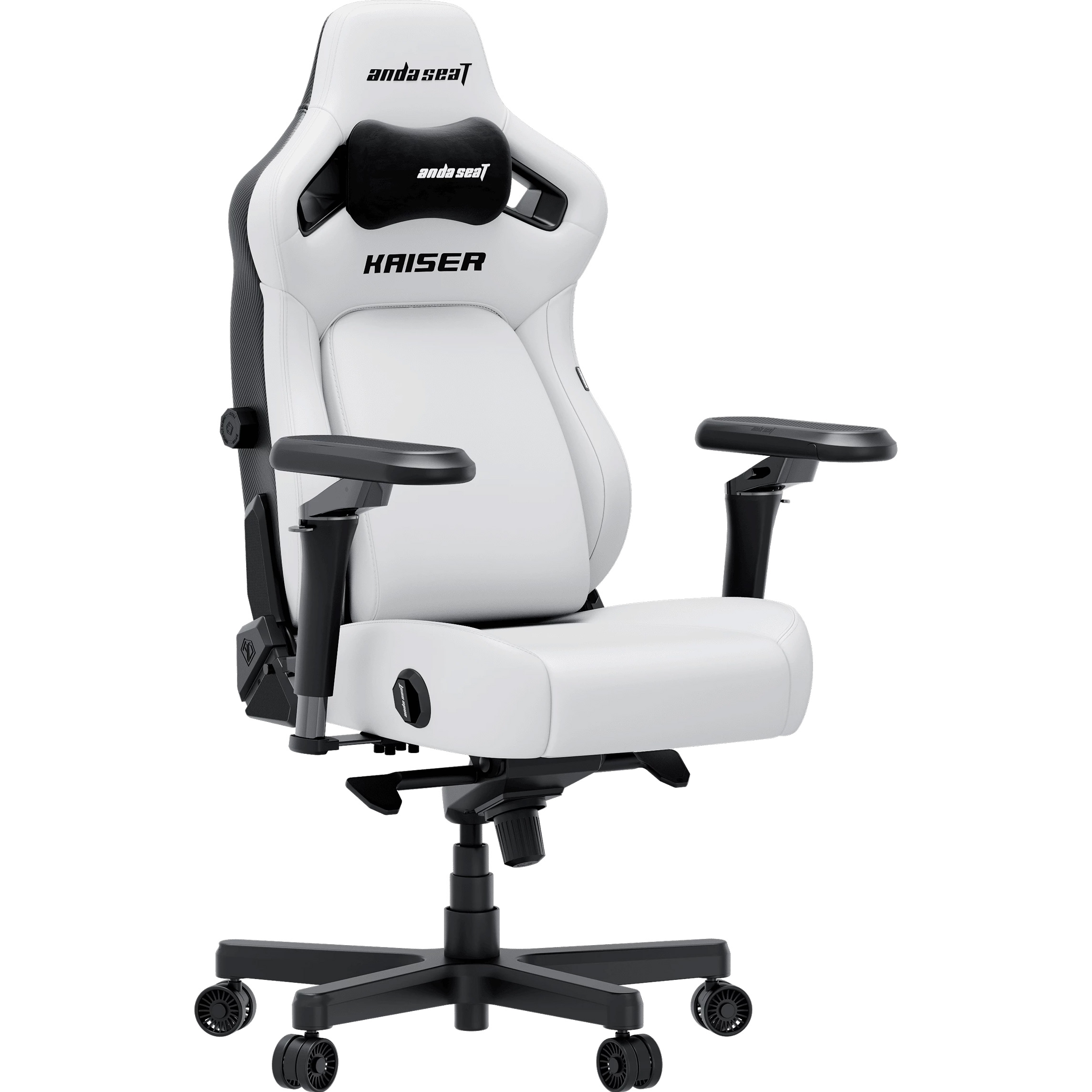Крісло геймерське ANDA SEAT Kaiser 4 V2 PVC XL Cloudy White